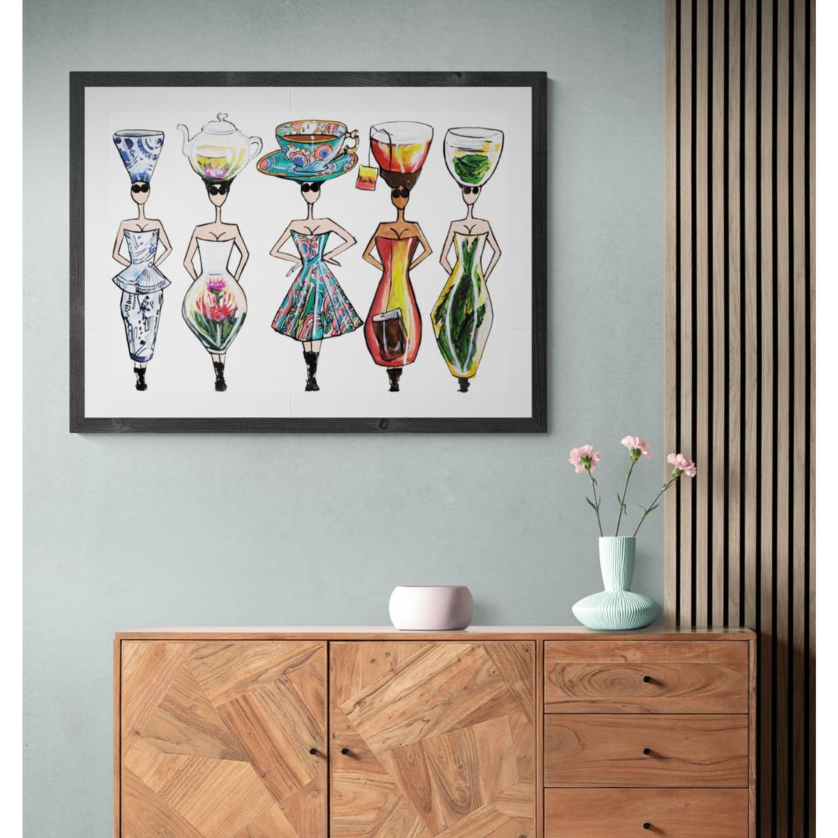 Tea Darlings | A4 | 210 X 297Mm | Charlotte Posner – image 3