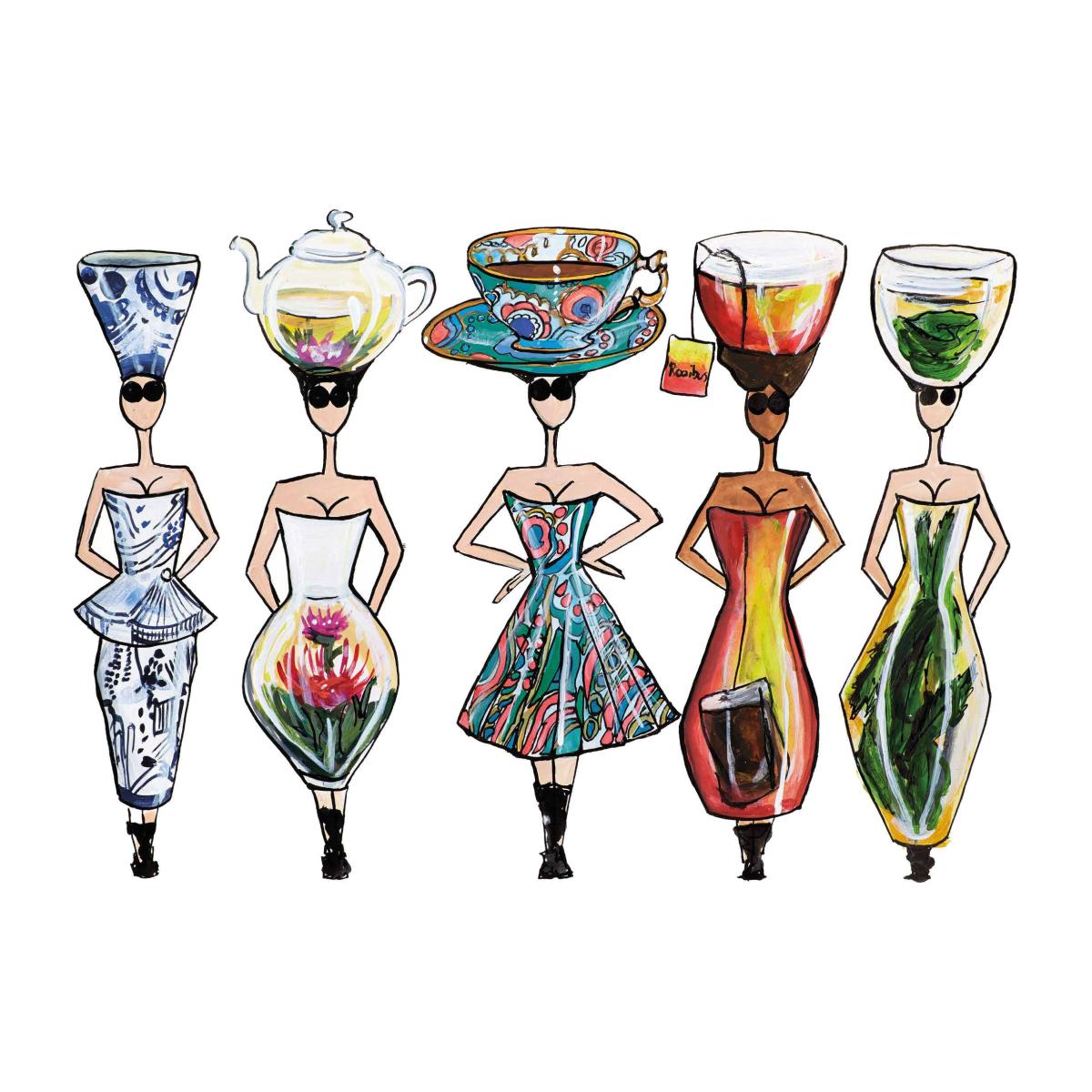 Tea Darlings | A4 | 210 X 297Mm | Charlotte Posner – image 1