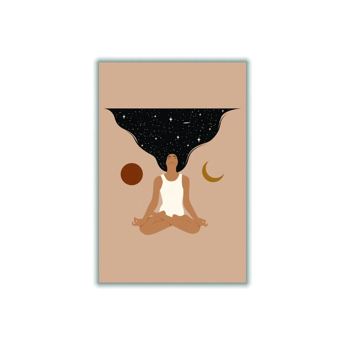 Brown State Of Bliss A1 594 X 841Mm Stanley Print House – image 1