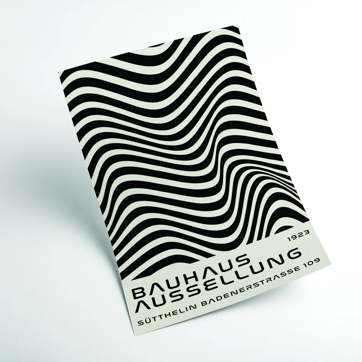 Bauhaus Black And White A4 210 X 297Mm Stanley Print House – image 2