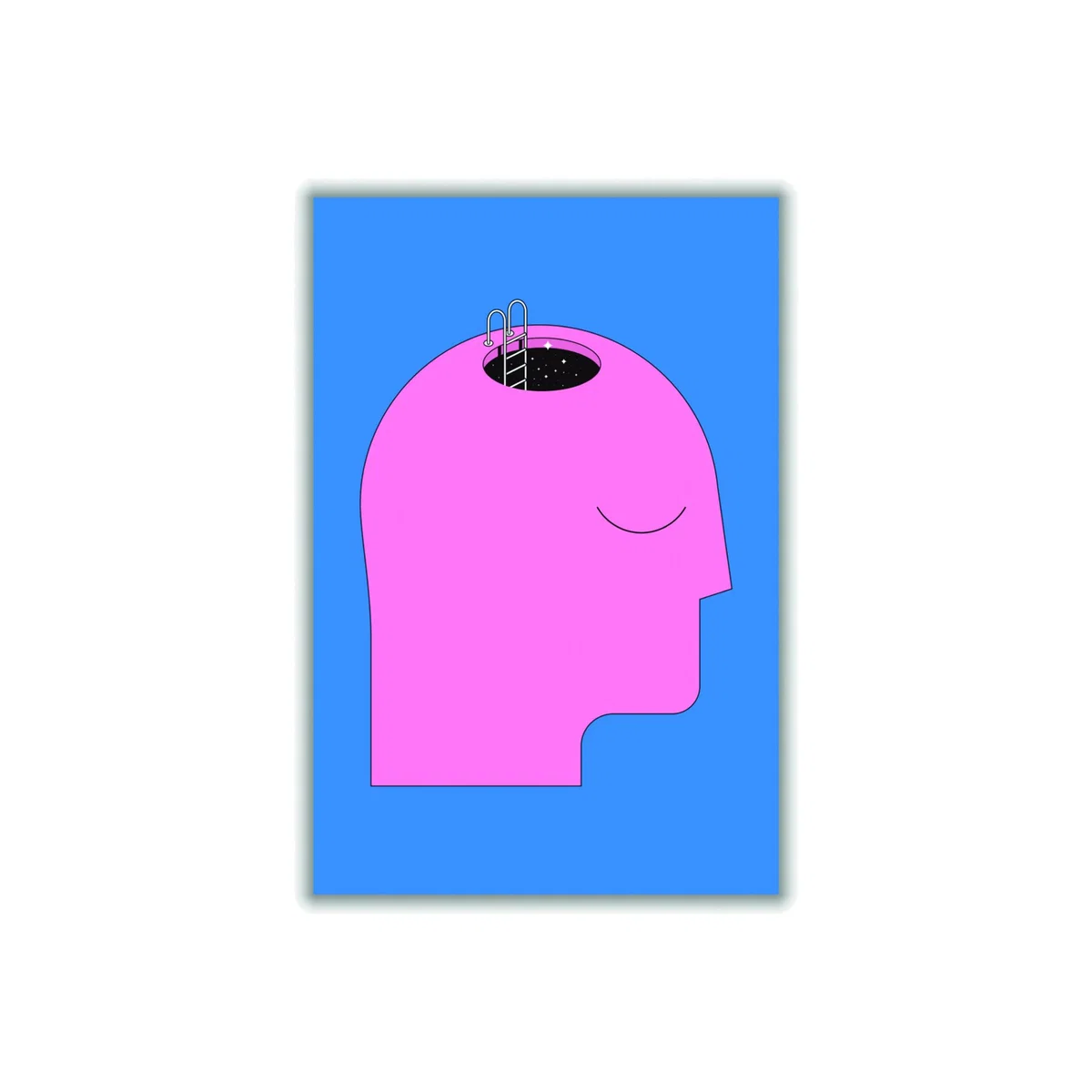 Pink / Purple Keep An Open Mind Medium Stanley Print House – image 1