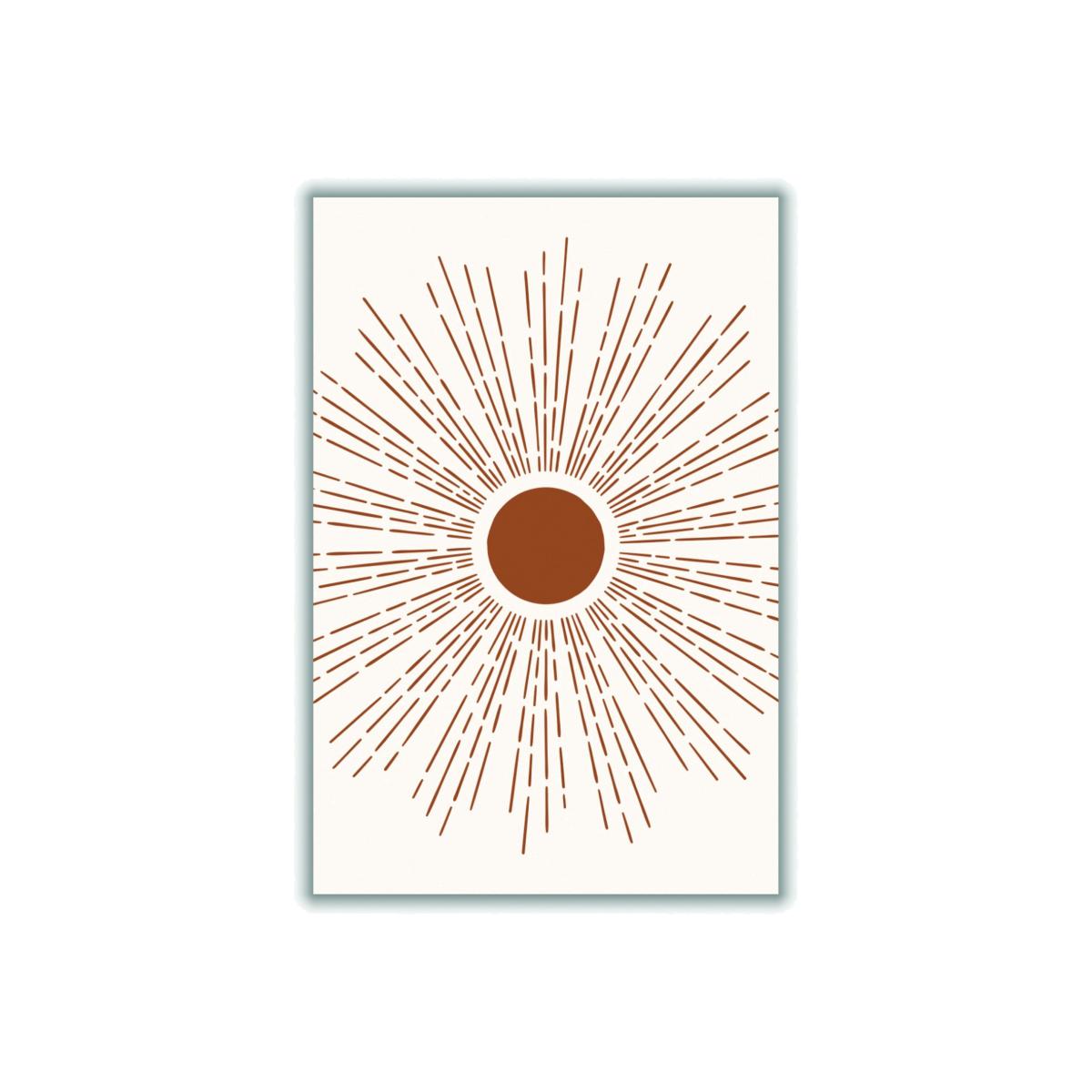 Brown Sun 2 A4 210 X 297Mm Stanley Print House – image 1