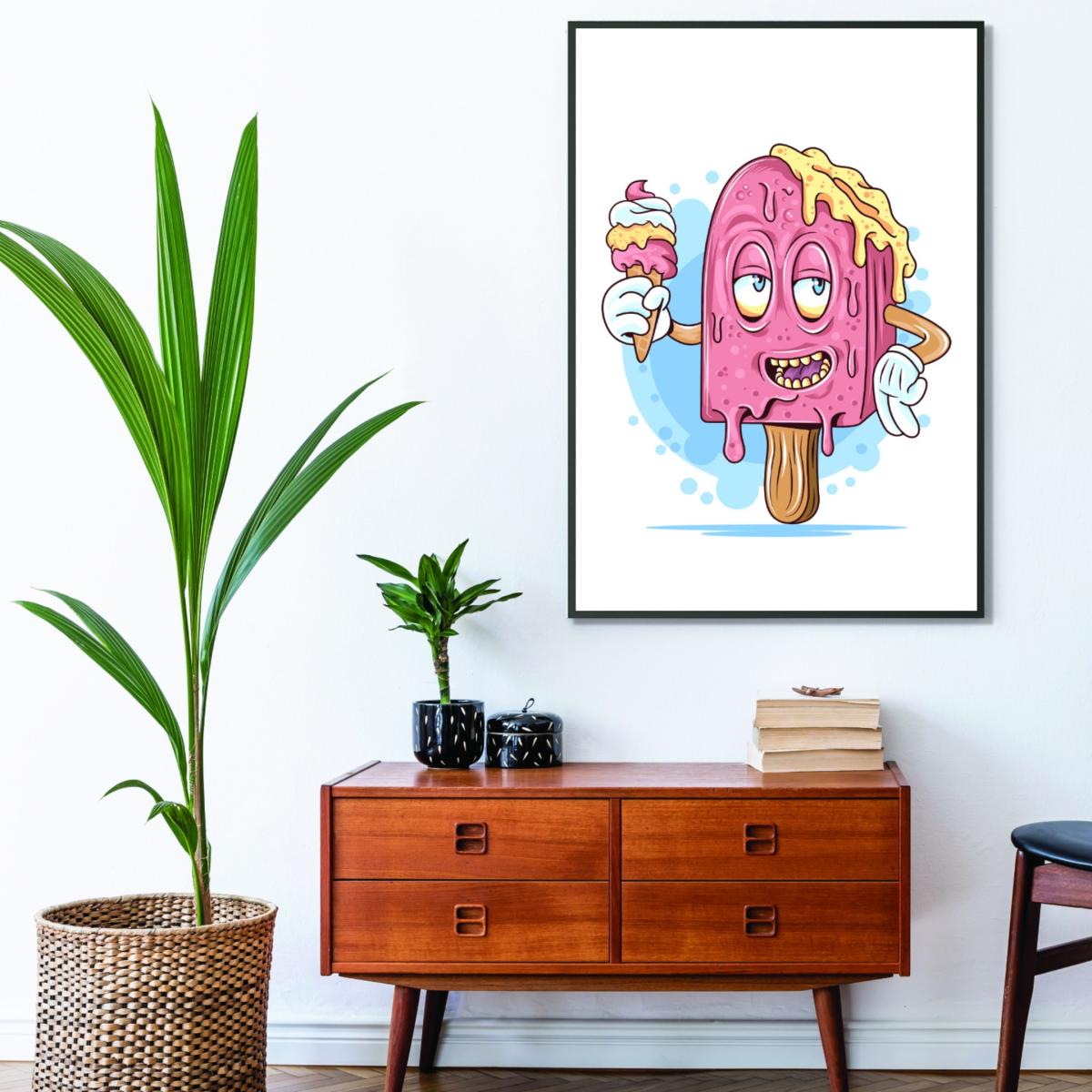Pink / Purple Don't Let Me Melt A4 210 X 297Mm Stanley Print House – image 3