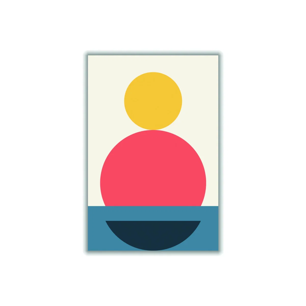 Abstract Geometric Fun #3 A3 297 X 420Mm Stanley Print House – image 1