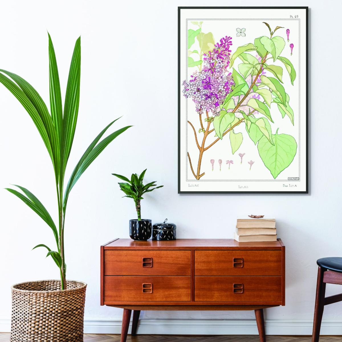 Lilas Lilac By Maurice Pillard Verneuil Extra Large Stanley Print House – image 3