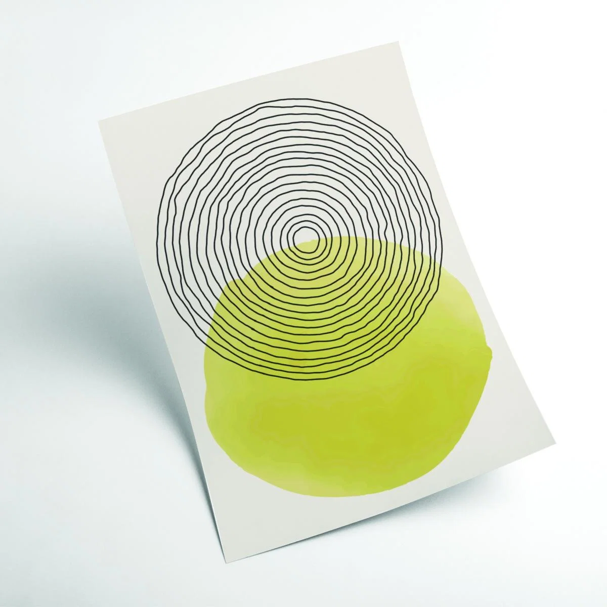 Yellow / Orange Boho Sun Series #8 Extra Small Stanley Print House – image 2