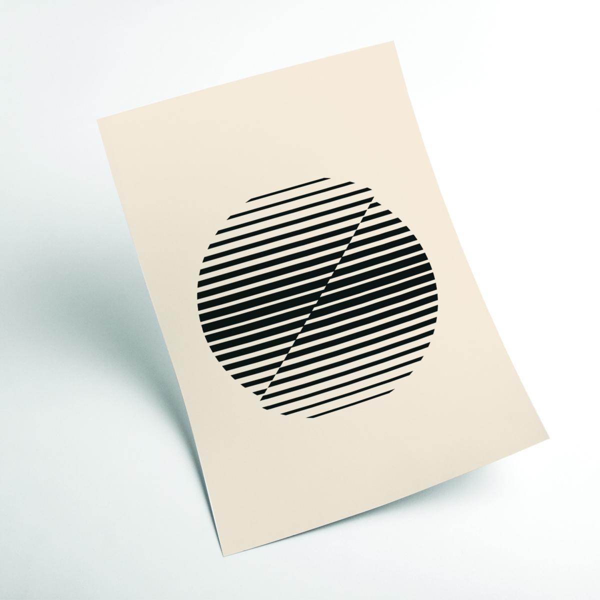 Black Boho Minimal Shape #2 Extra Large Stanley Print House – image 2