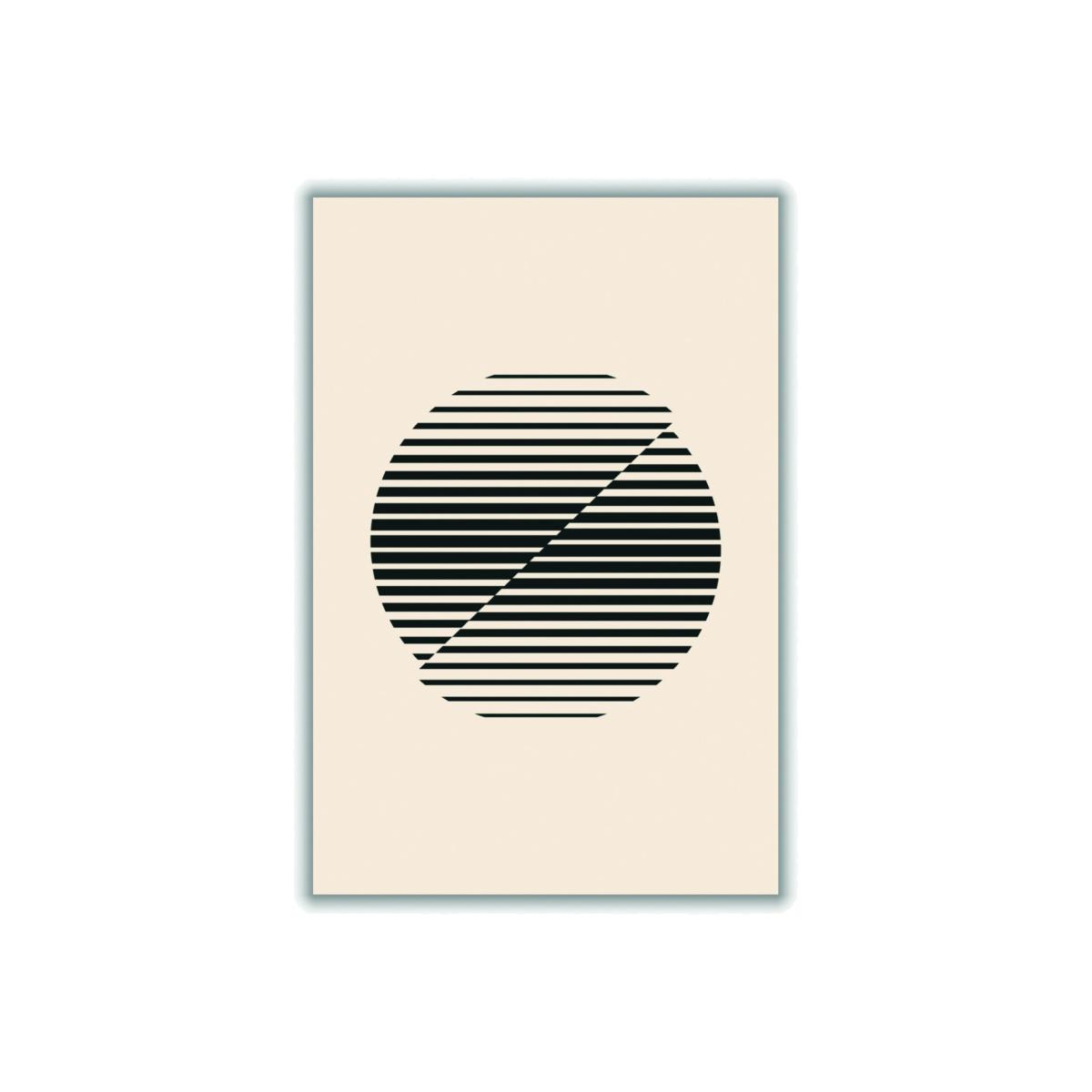Black Boho Minimal Shape #2 Extra Large Stanley Print House – image 1
