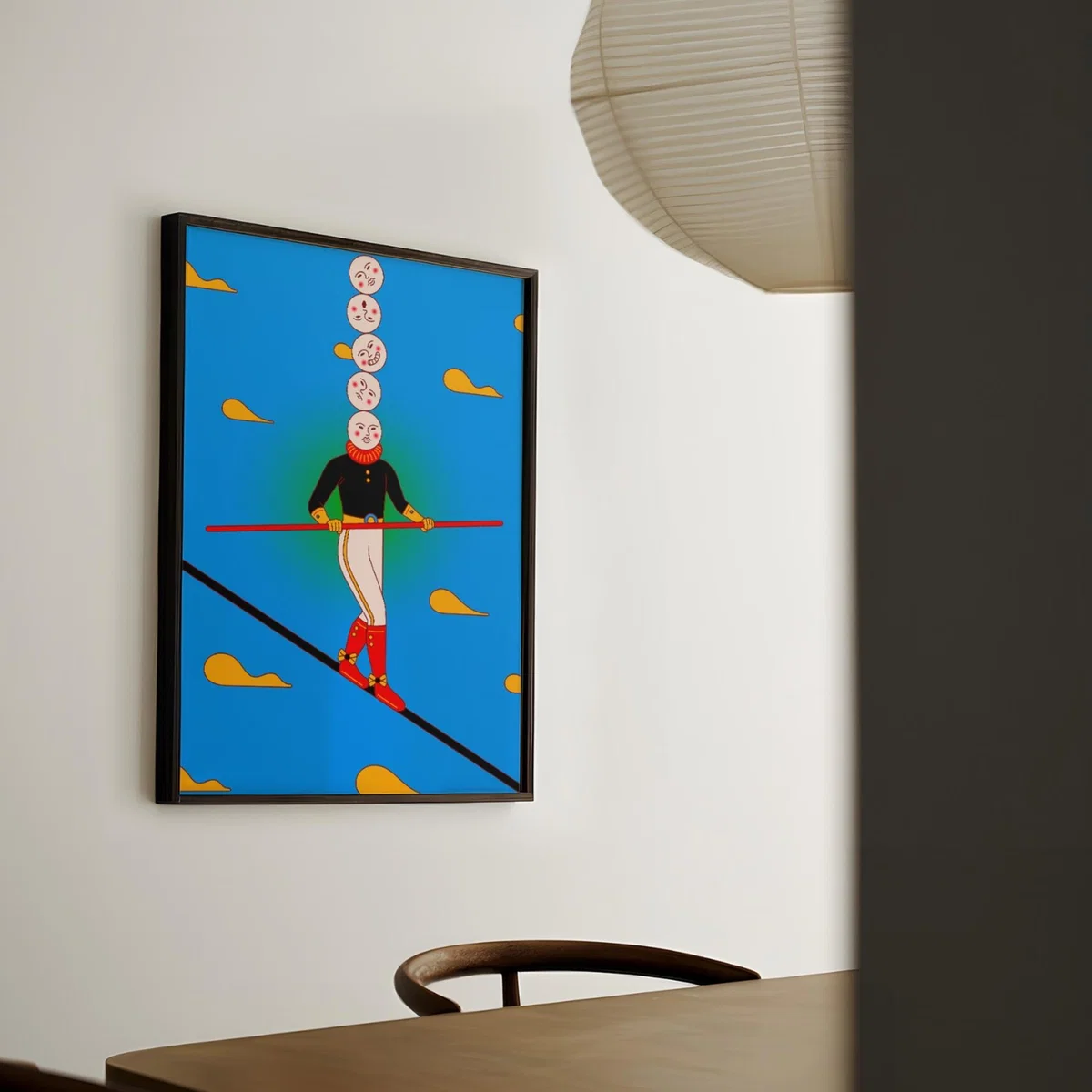 Blue Overthinking - Giclee Fine Art Print - Large | A2 | 420 X 594Mm | East Side Studio London – image 2