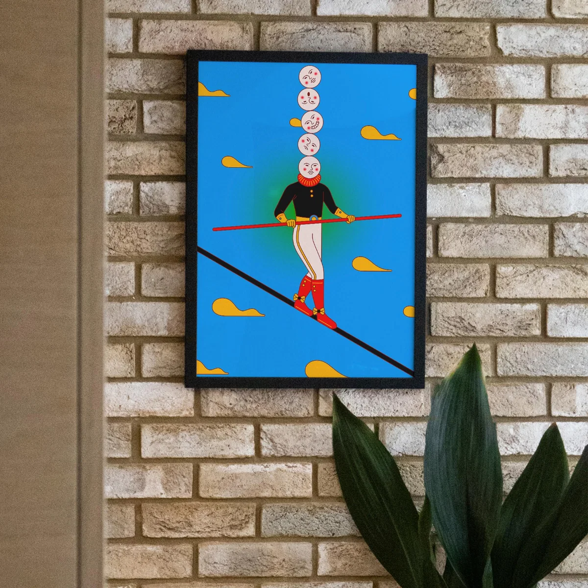 Blue Overthinking - Giclee Fine Art Print - Large | A2 | 420 X 594Mm | East Side Studio London – image 3