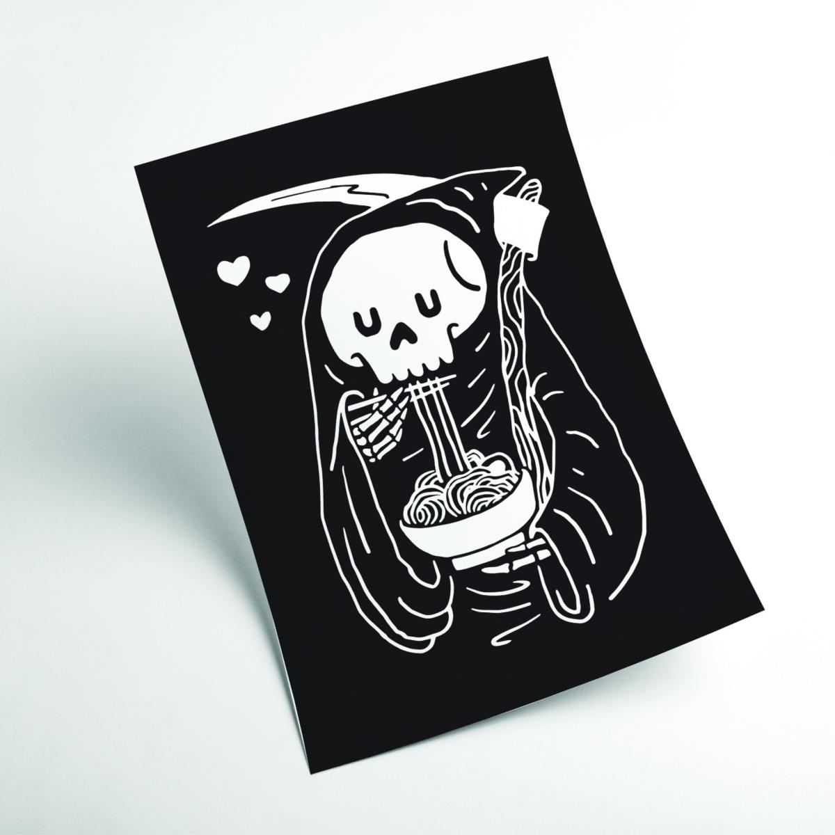 White But First Noodles A1 594 X 841Mm Stanley Print House – image 2