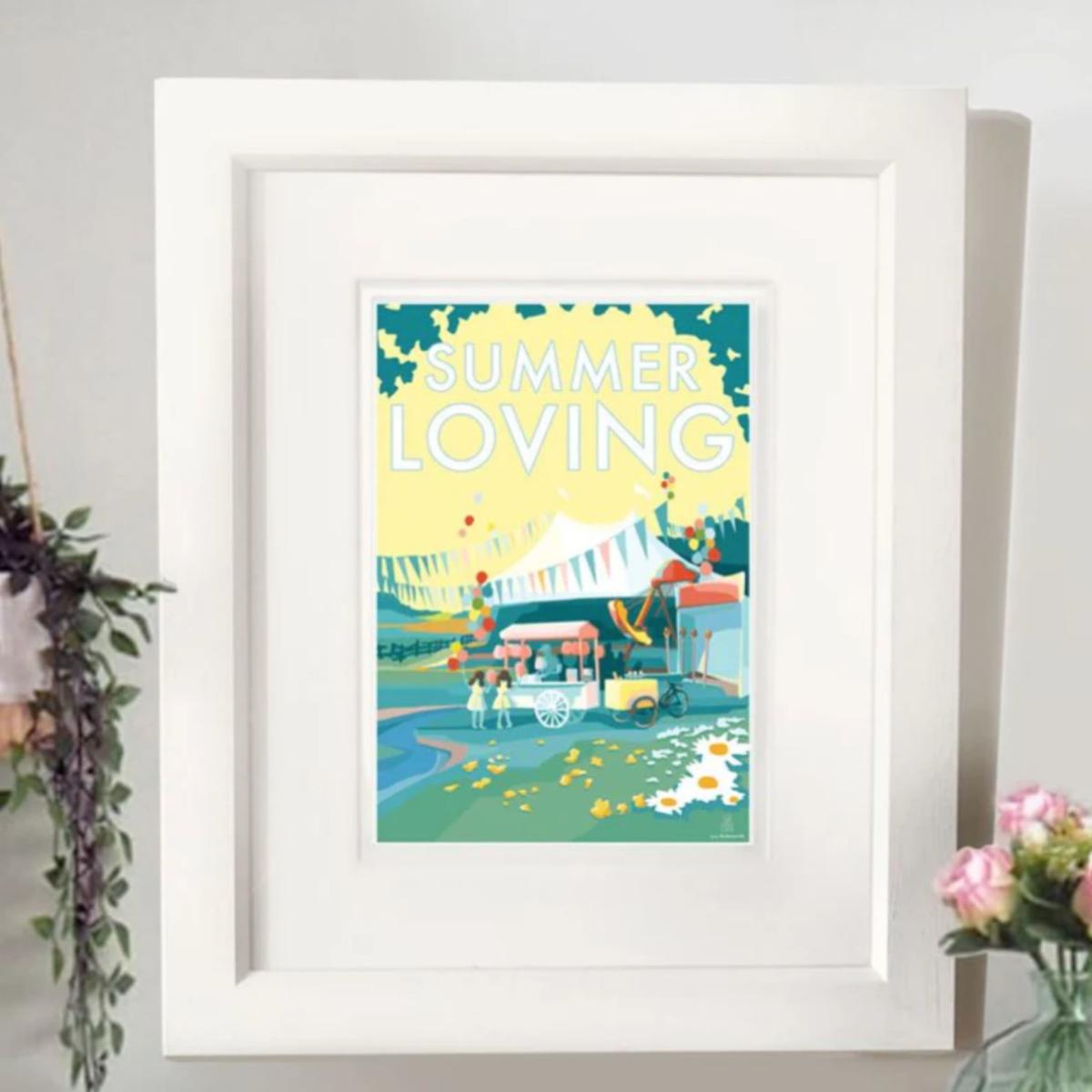Summer Loving Quote Print | A4 | 210 X 297Mm | Becky Bettesworth – image 3