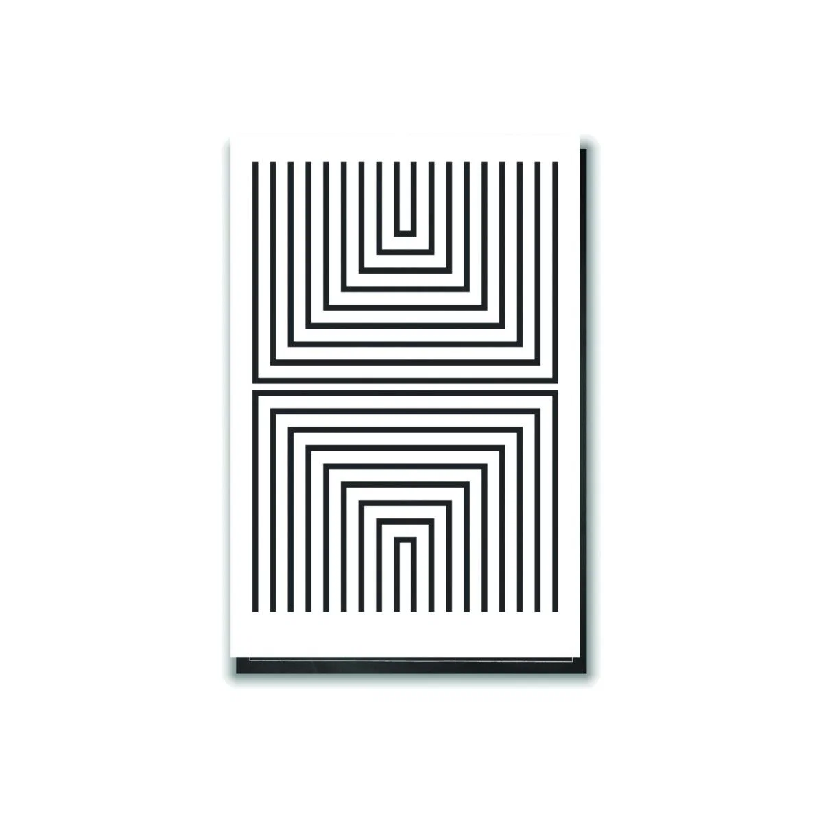 Black Pattern Series -3 Medium Stanley Print House – image 1