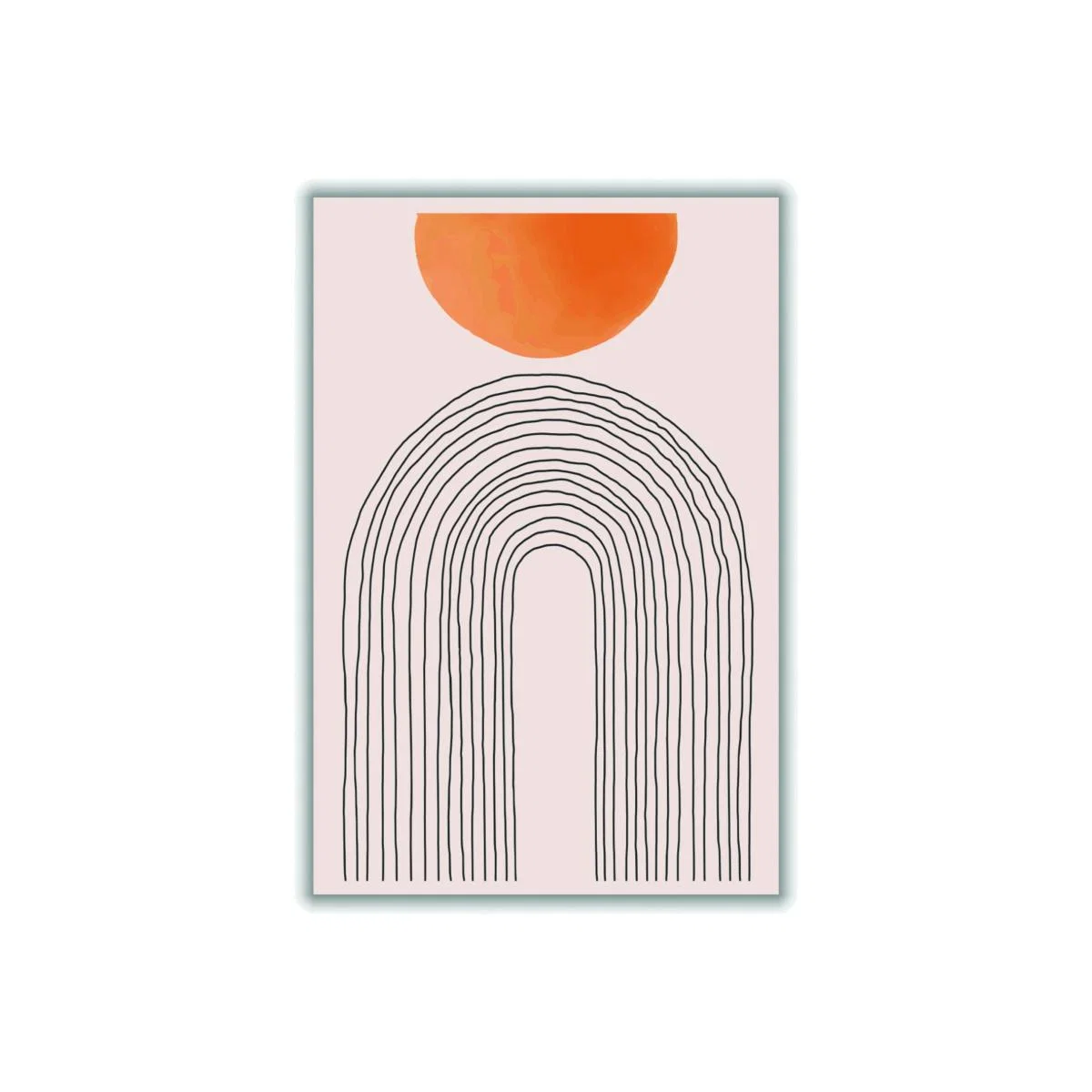 Yellow / Orange Easy Sun #3 Medium Stanley Print House – image 1