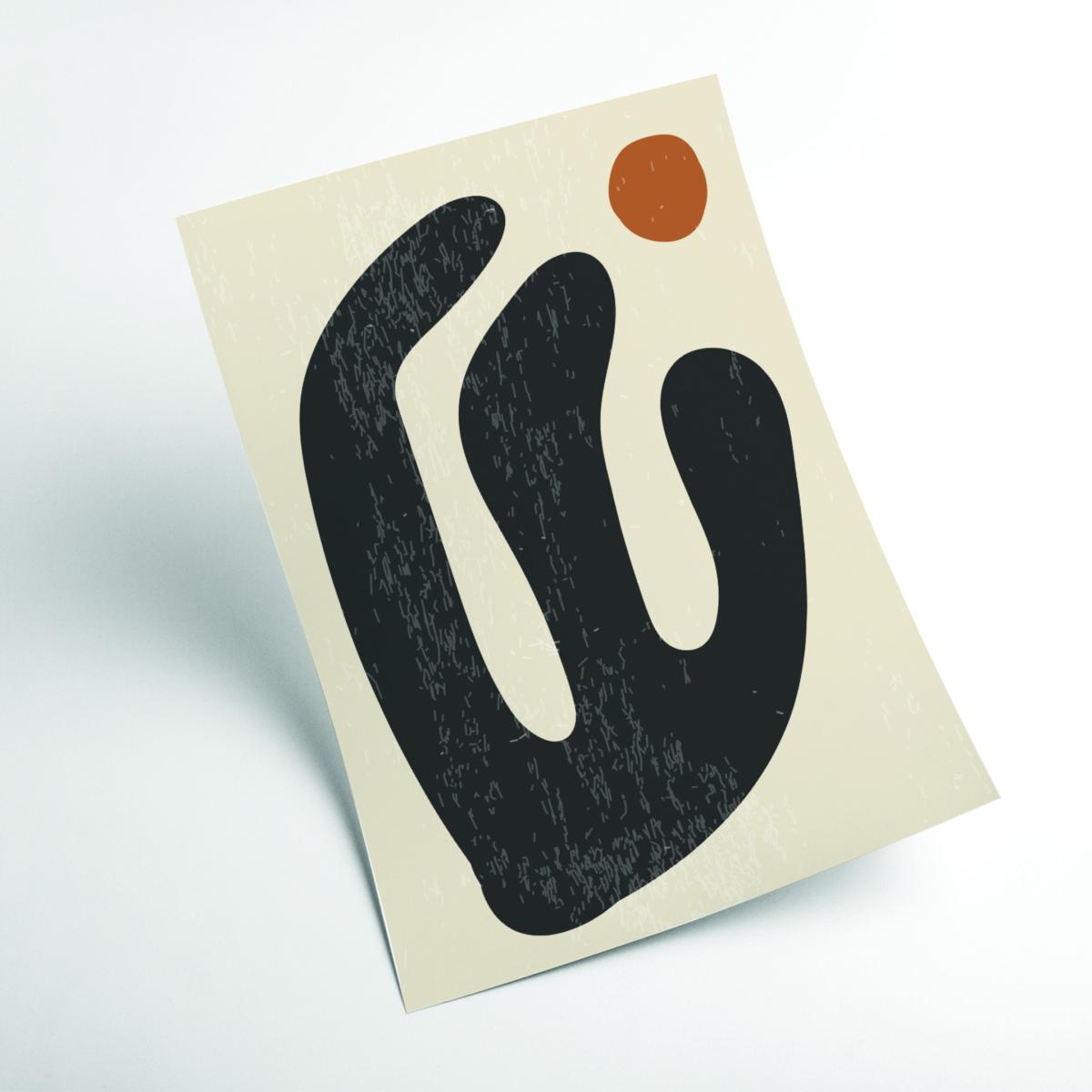 Black Henri Matisse Algae Series #2 Small Stanley Print House – image 2