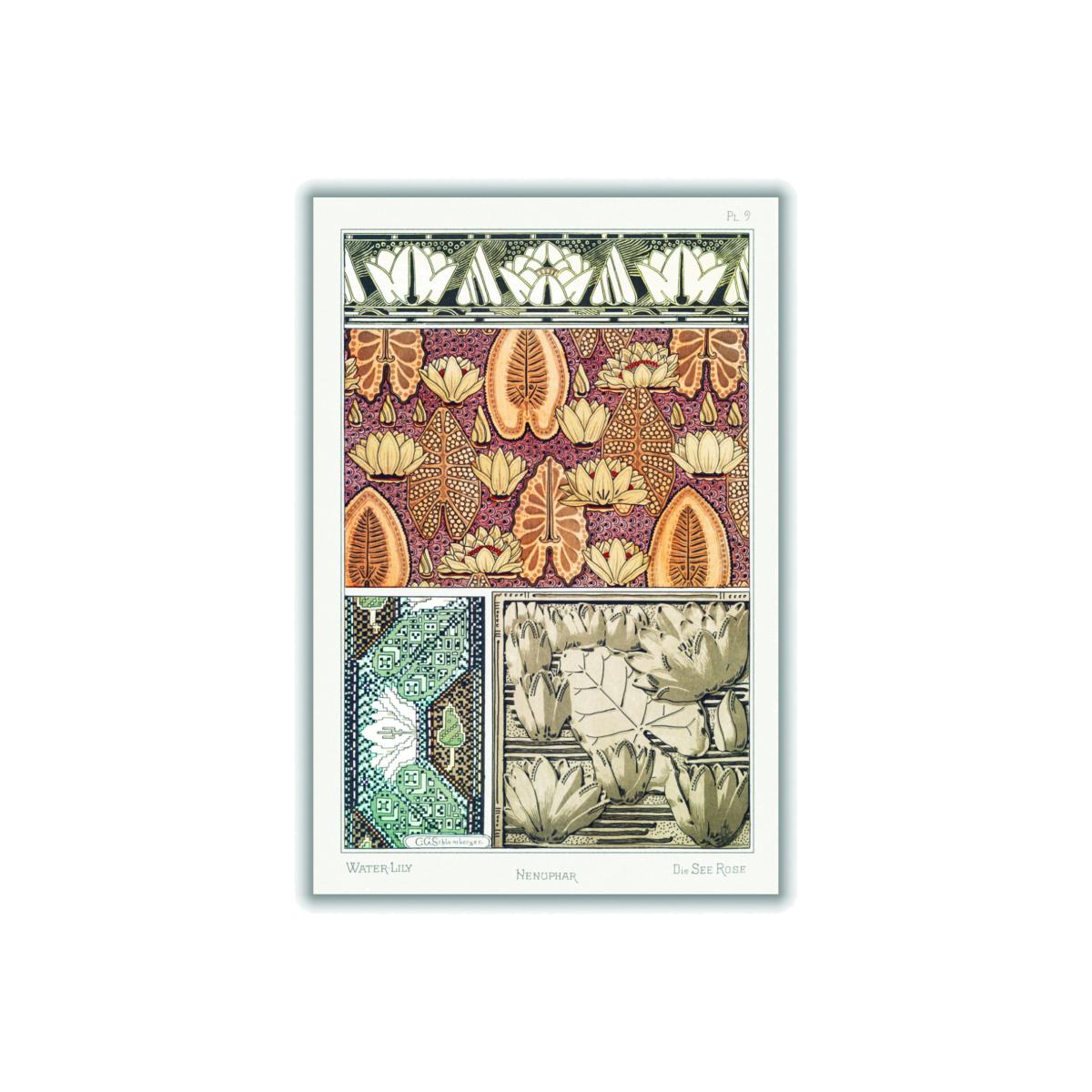 Nénuphar Water Lilies Iii By Maurice Pillard Verneuil Extra Large Stanley Print House – image 1