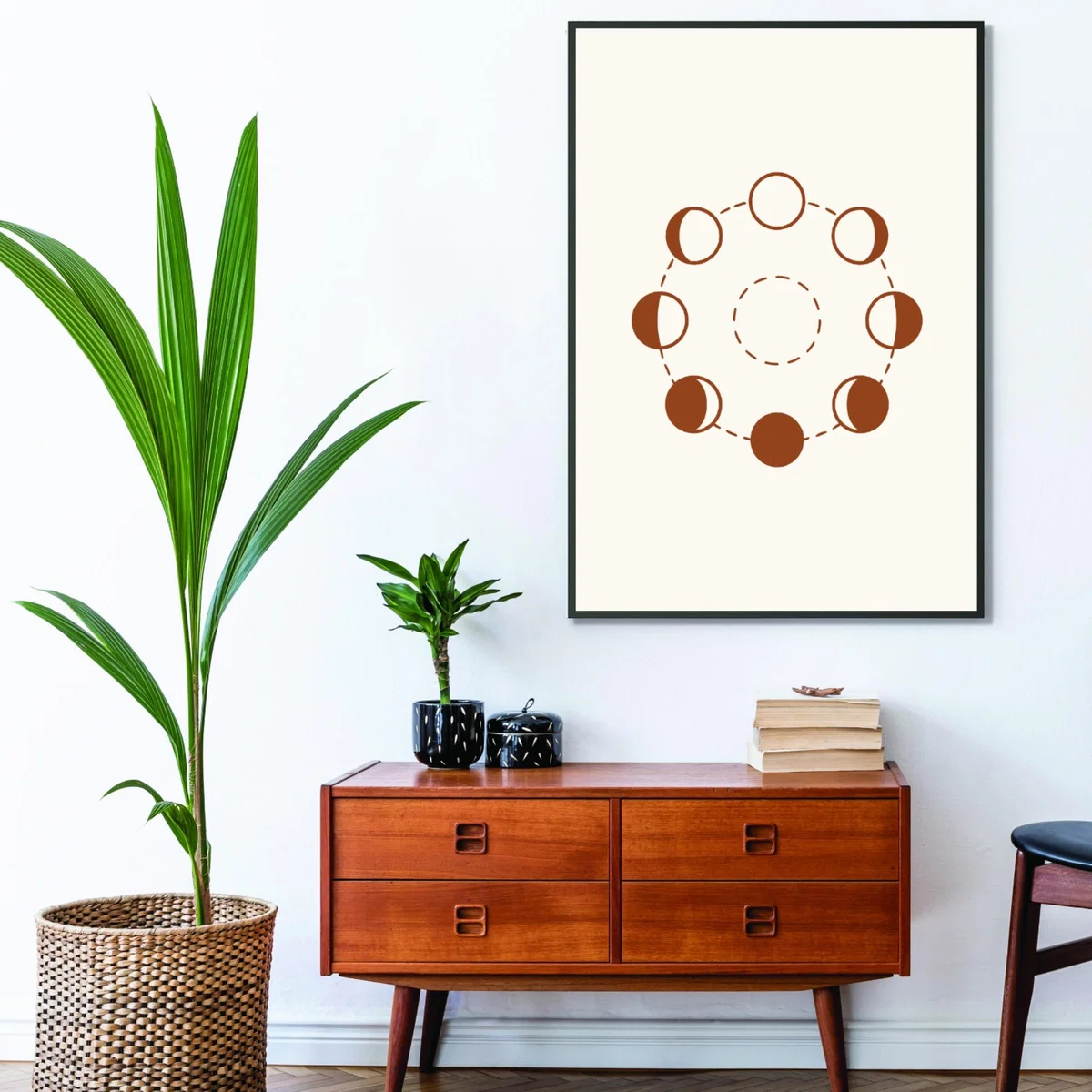 Brown Everything Goes In Cycles A2 420 X 594Mm Stanley Print House – image 3