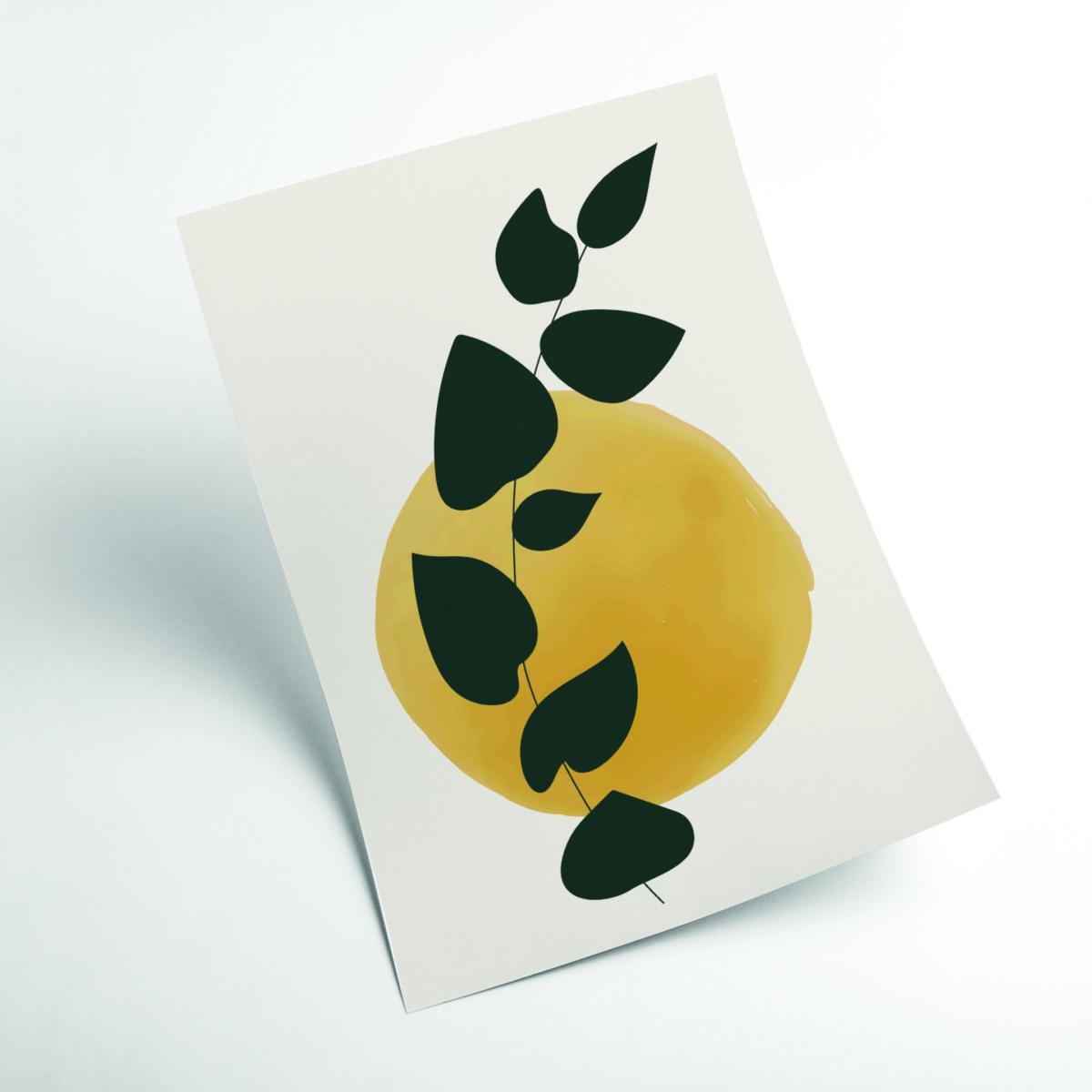 Yellow / Orange Color Botanicals #3 Extra Small Stanley Print House – image 2