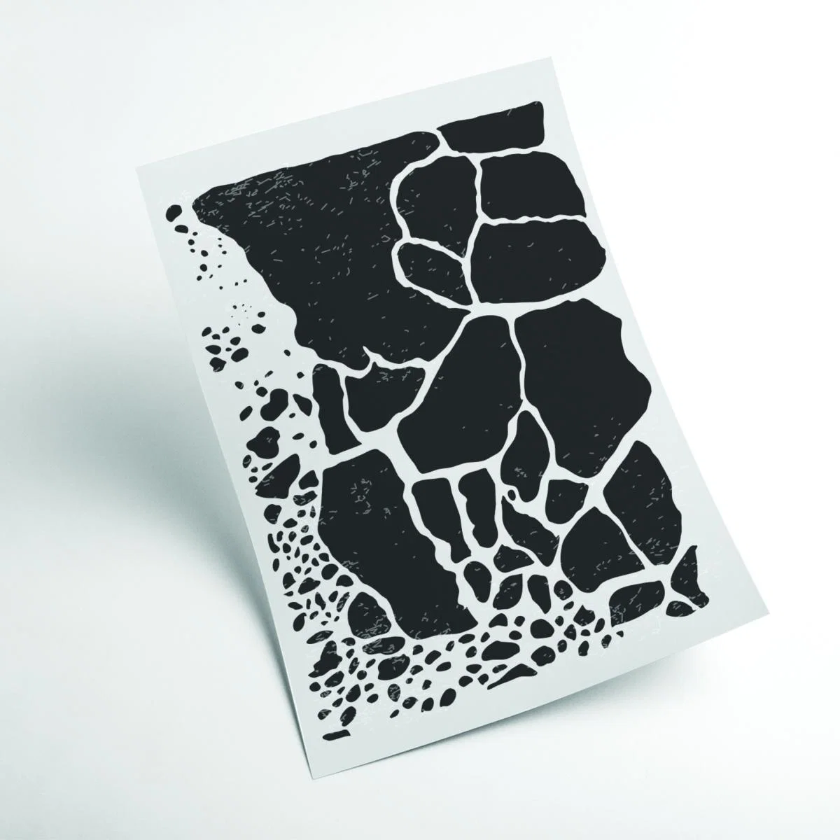 Black Abstract Collection #1 A4 210 X 297Mm Stanley Print House – image 2