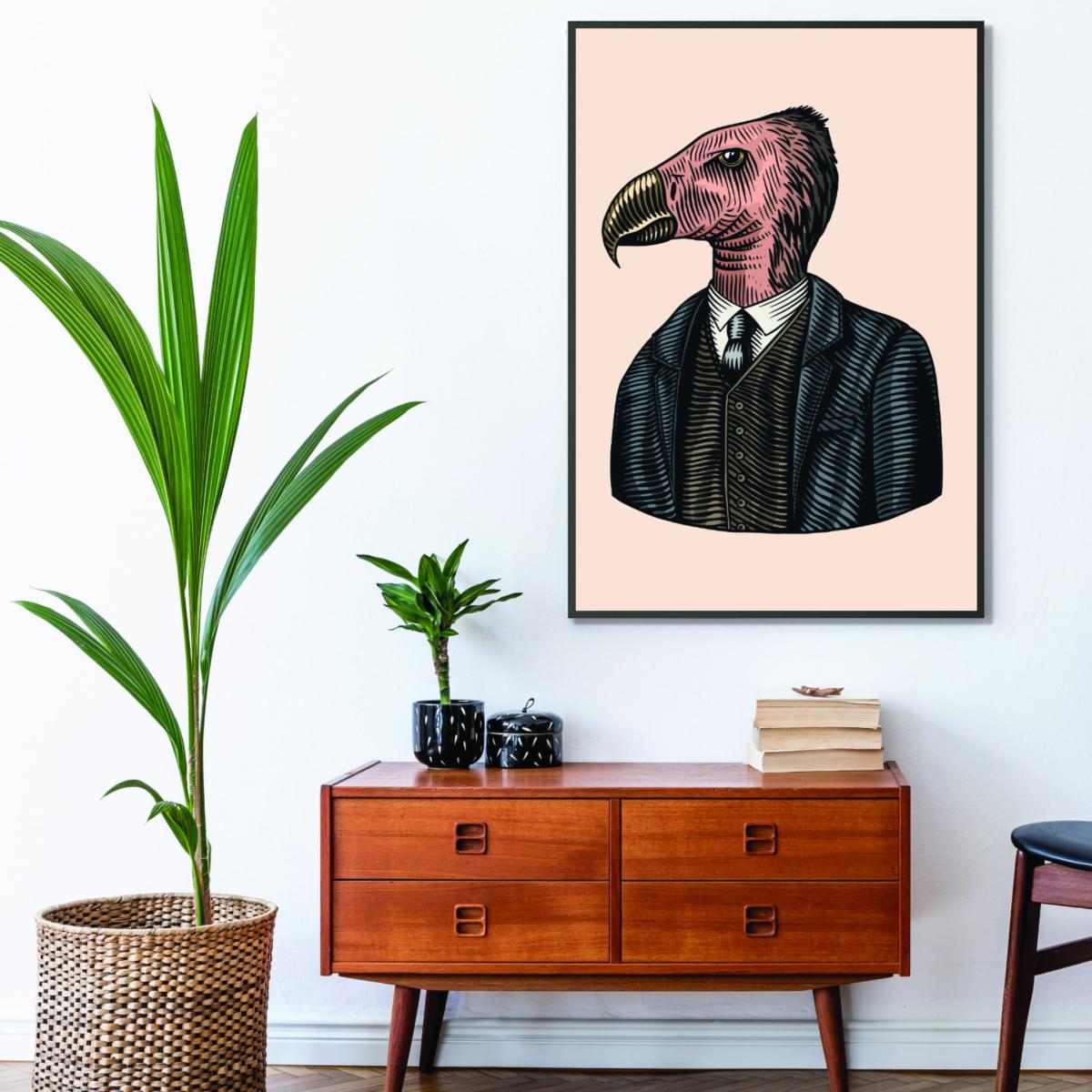 Rose Gold Mr. Condor Extra Large Stanley Print House – image 3
