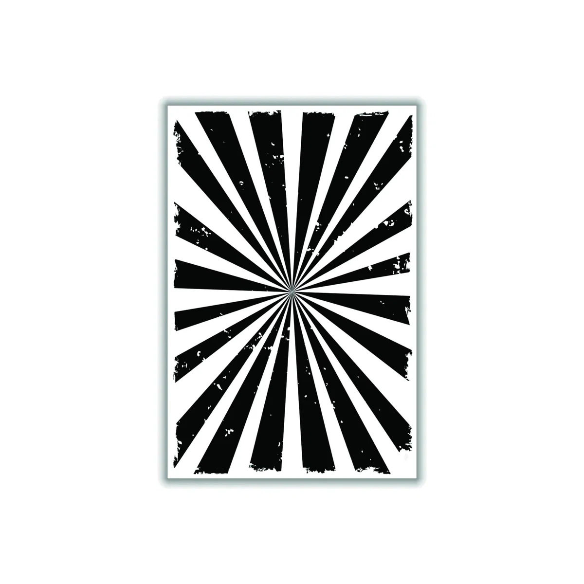 Black Sun Rays Medium Stanley Print House – image 1
