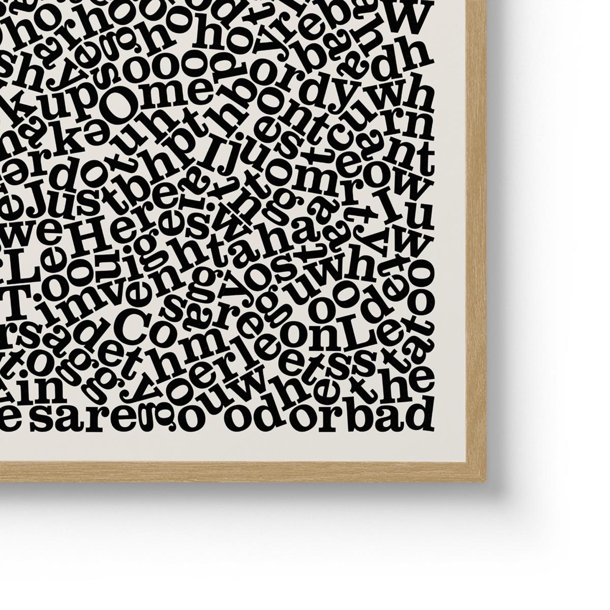 Lets Stay Together - Al Green - Song Lyric Print - A0 Reign & Hail – image 4