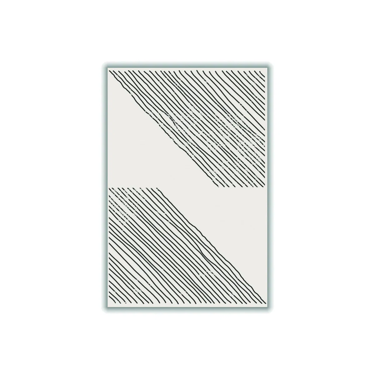 Black Geometric Set #1 A2 420 X 594Mm Stanley Print House – image 1