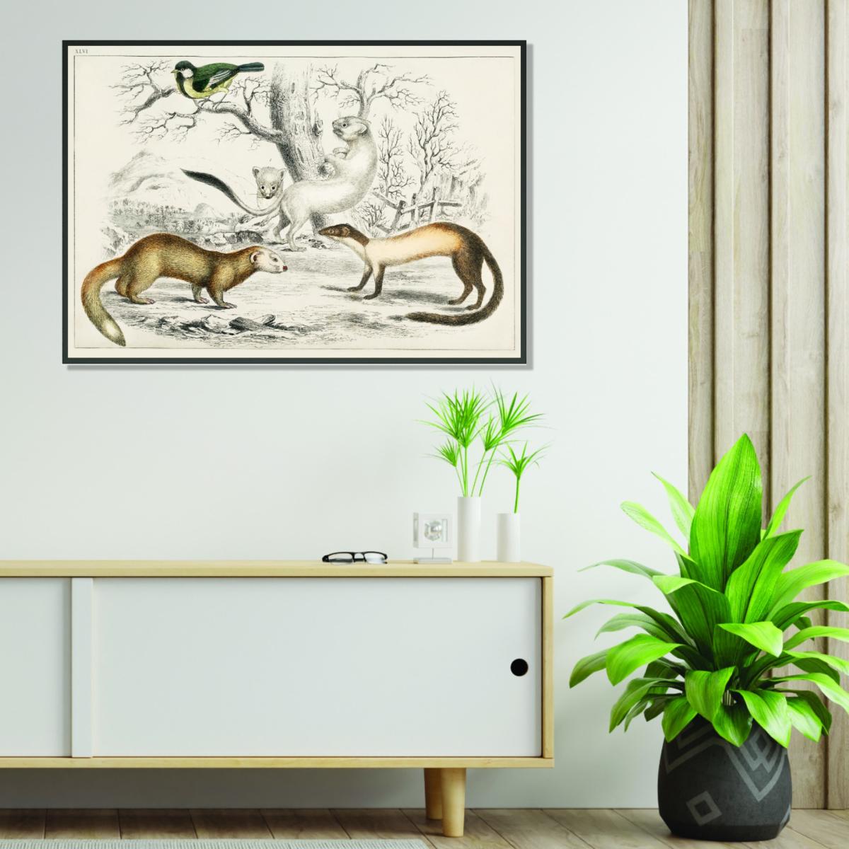 Neutrals Collection Of Rodents Ii Extra Small Stanley Print House – image 3