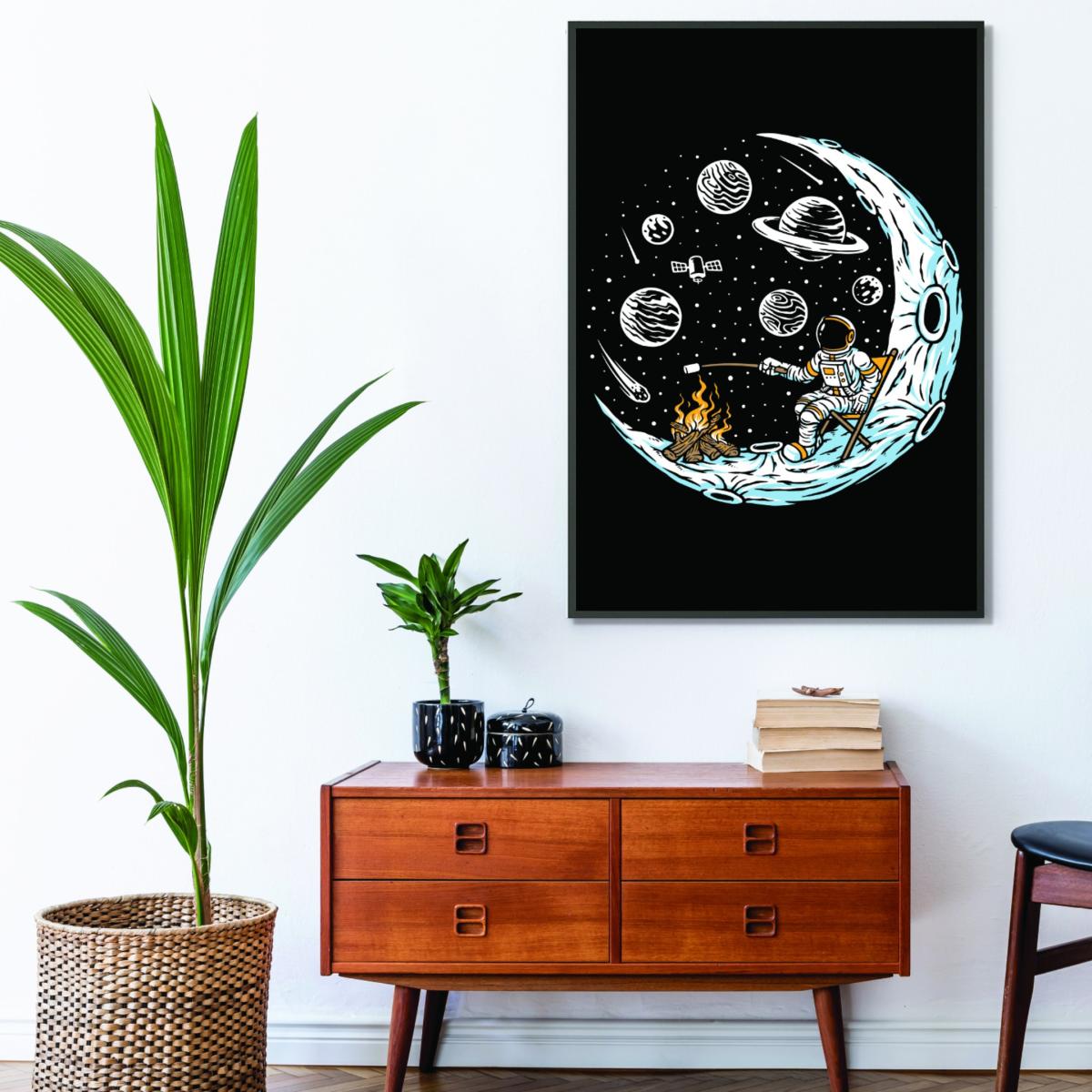 Yellow / Orange Moon Camp Vibes Large Stanley Print House – image 3