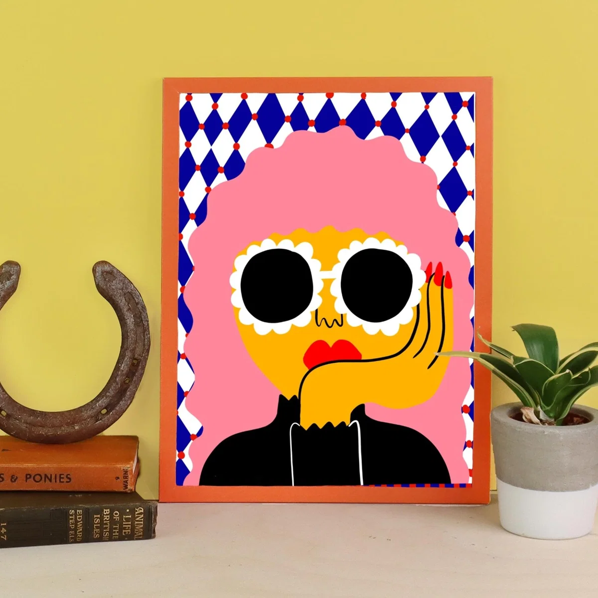 Bubblegum Lady Art Print A3 297 X 420Mm The Neighbourhood Threat – image 2