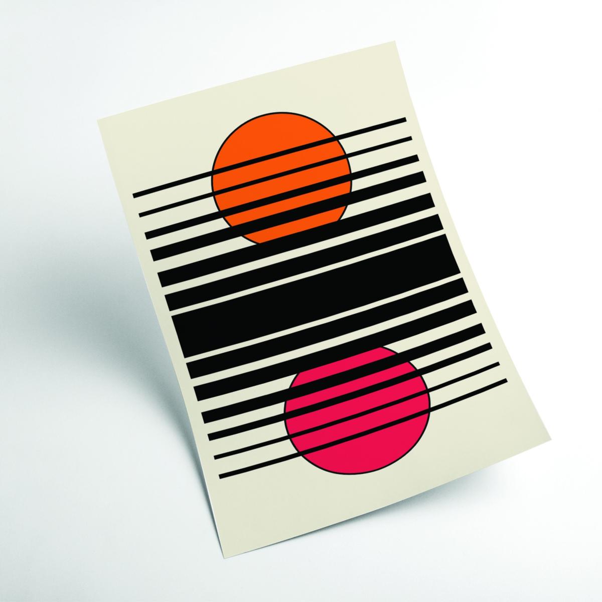 Geometric Suns Extra Large Stanley Print House – image 2