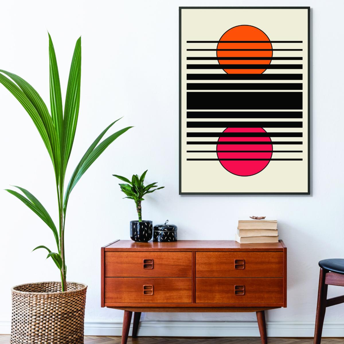 Geometric Suns Extra Large Stanley Print House – image 3