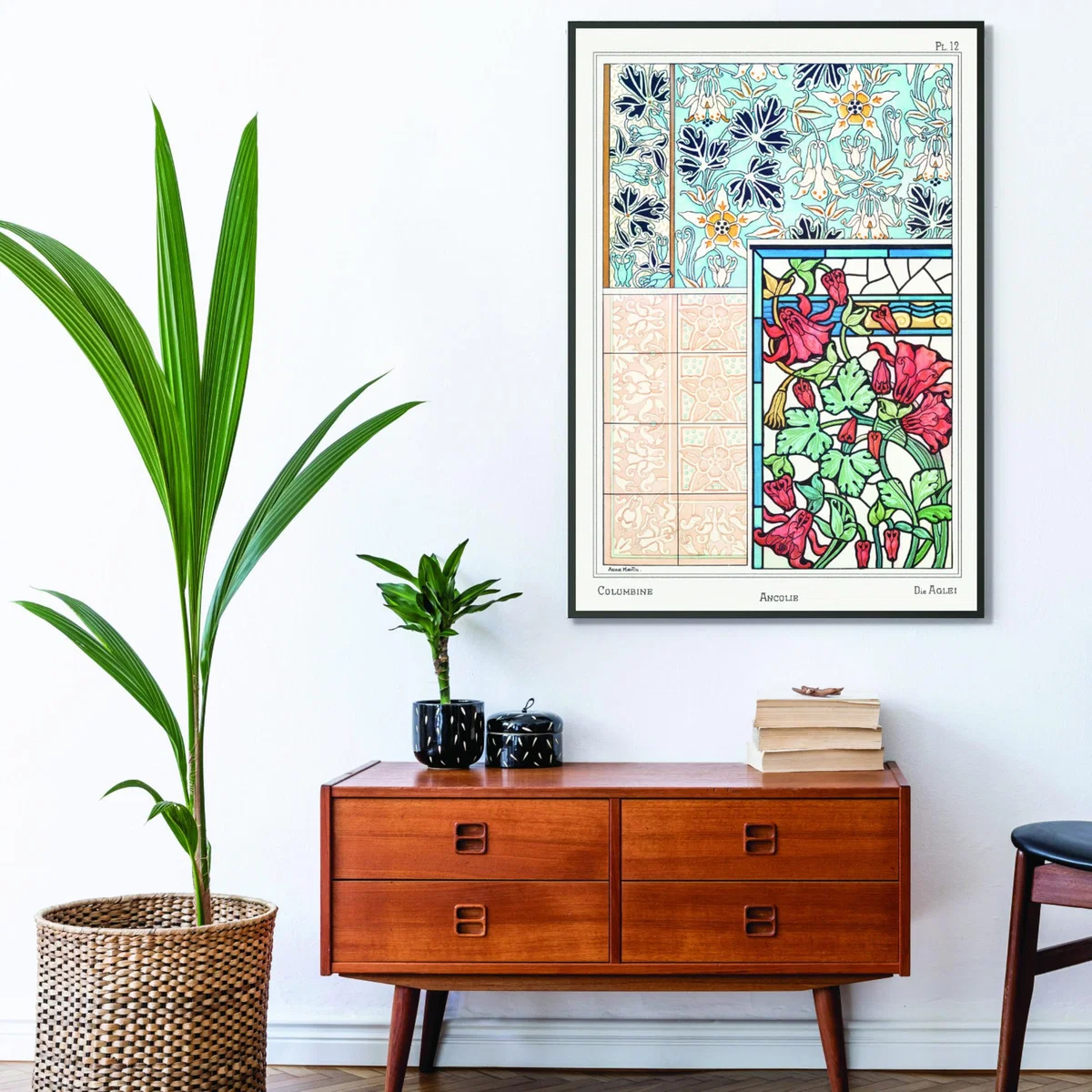 Vintage Botanicals - Ancolie Multicolour Xxs Stanley Print House – image 3