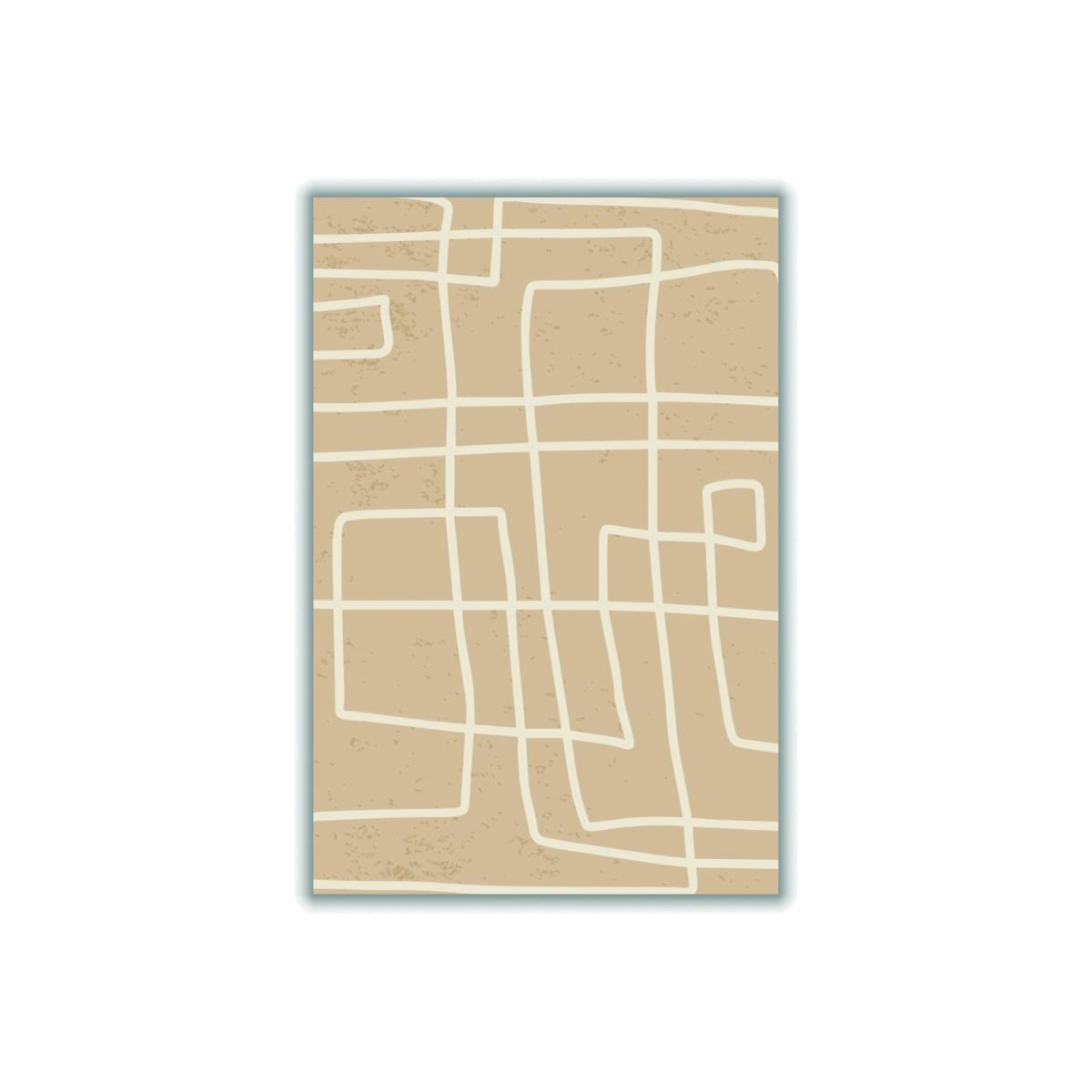 Neutrals Lines Lines Lines #3 A4 210 X 297Mm Stanley Print House – image 1