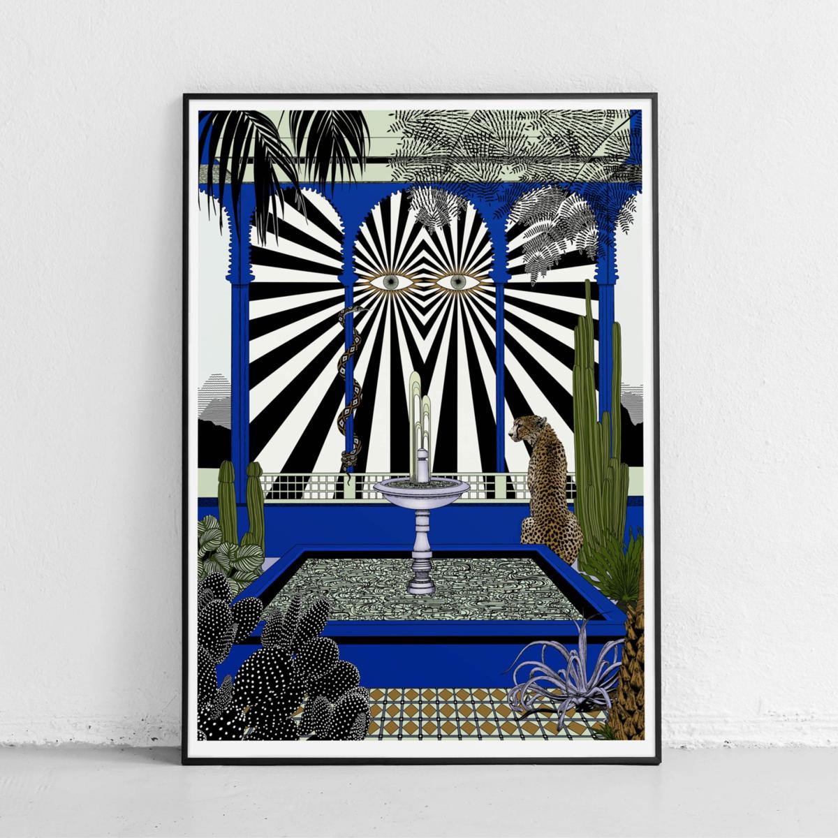 The Secret Garden - Signed Art Print S Abi Overland Jersey – image 2