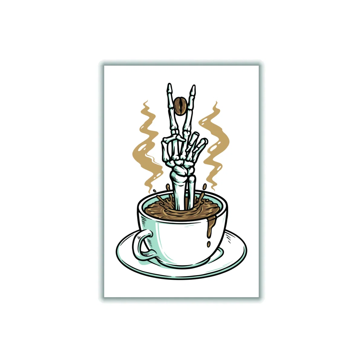 Brown Peace!! Extra Small Stanley Print House – image 1