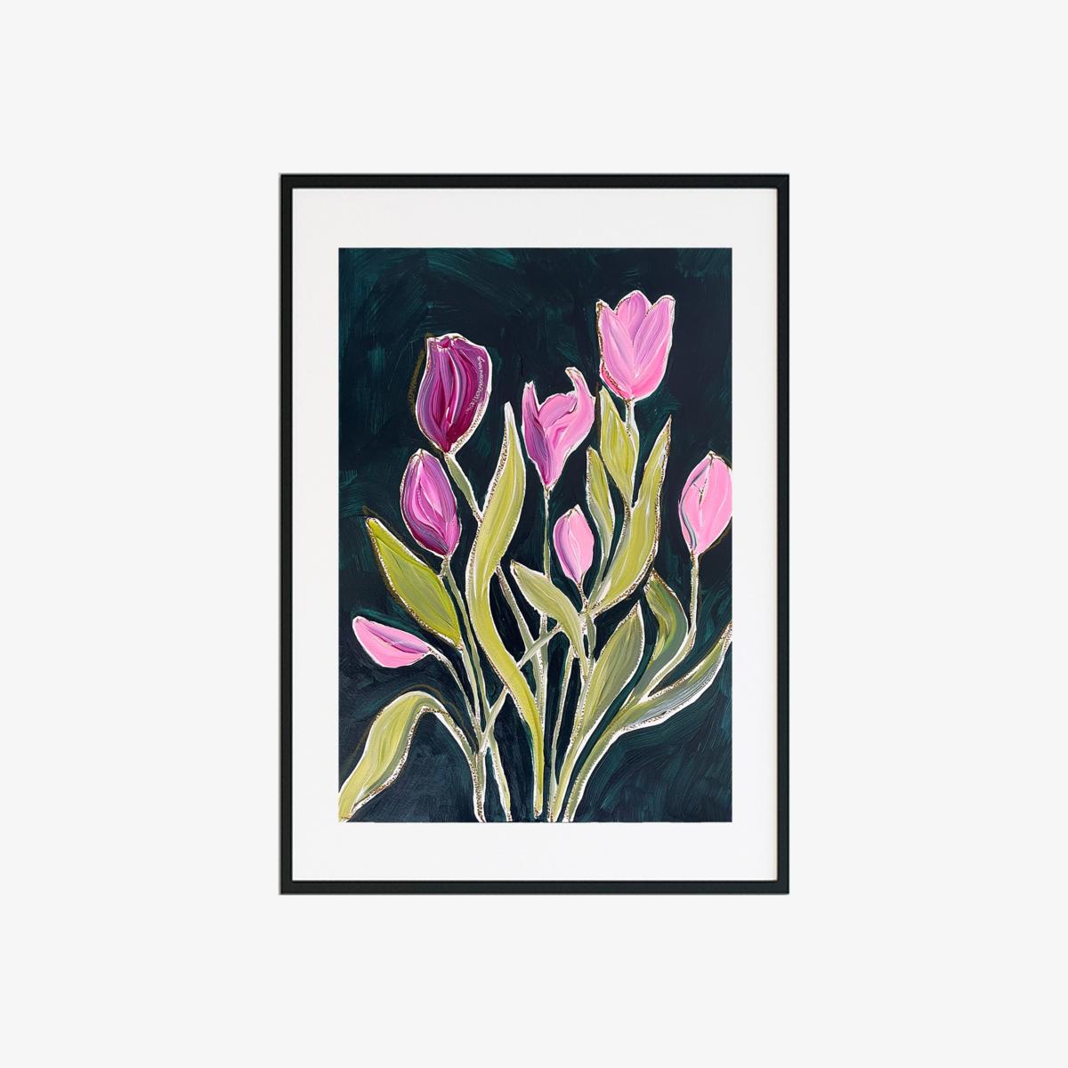 Love Language - Abstract Floral Print Jessica Slack Studio – image 1