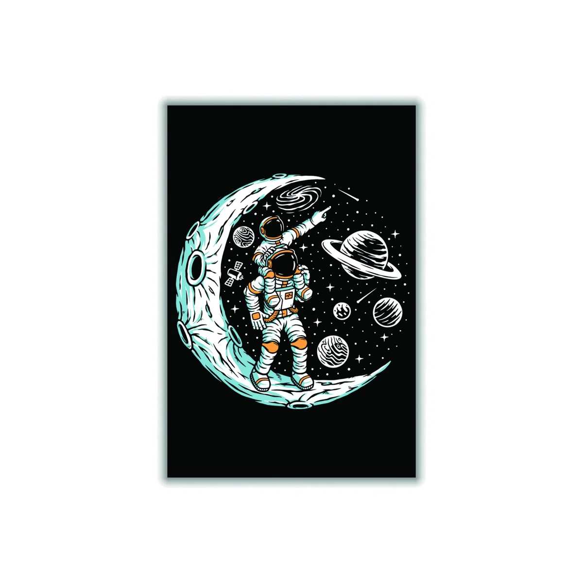 Blue Did You See That Shooting Star? Medium Stanley Print House – image 1