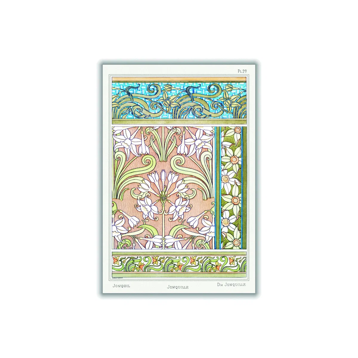 Jonquille Iii Print By Maurice Pillard Verneuil Extra Large Stanley Print House – image 1