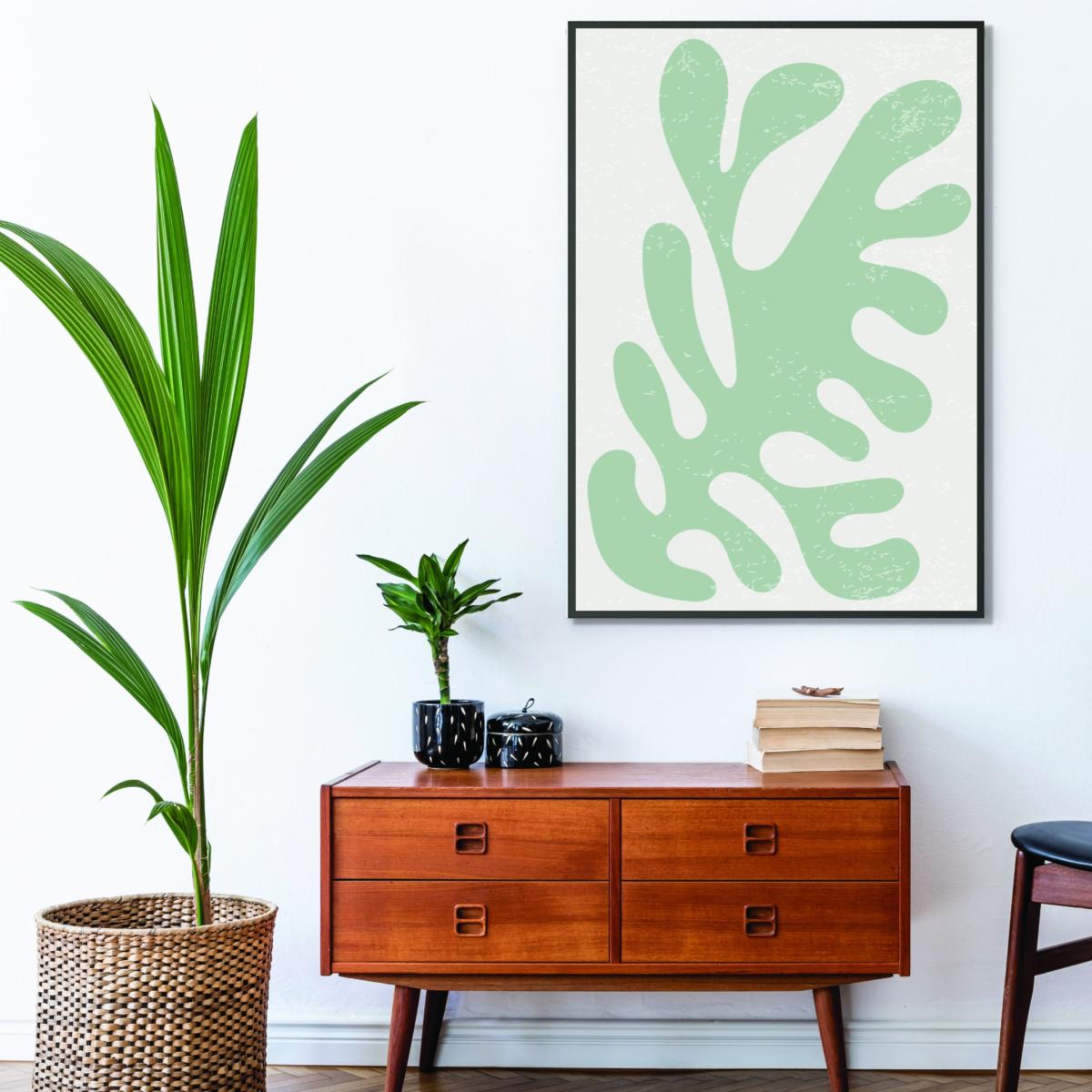 Silver Henri Matisse's Algae #2 A4 210 X 297Mm Stanley Print House – image 3