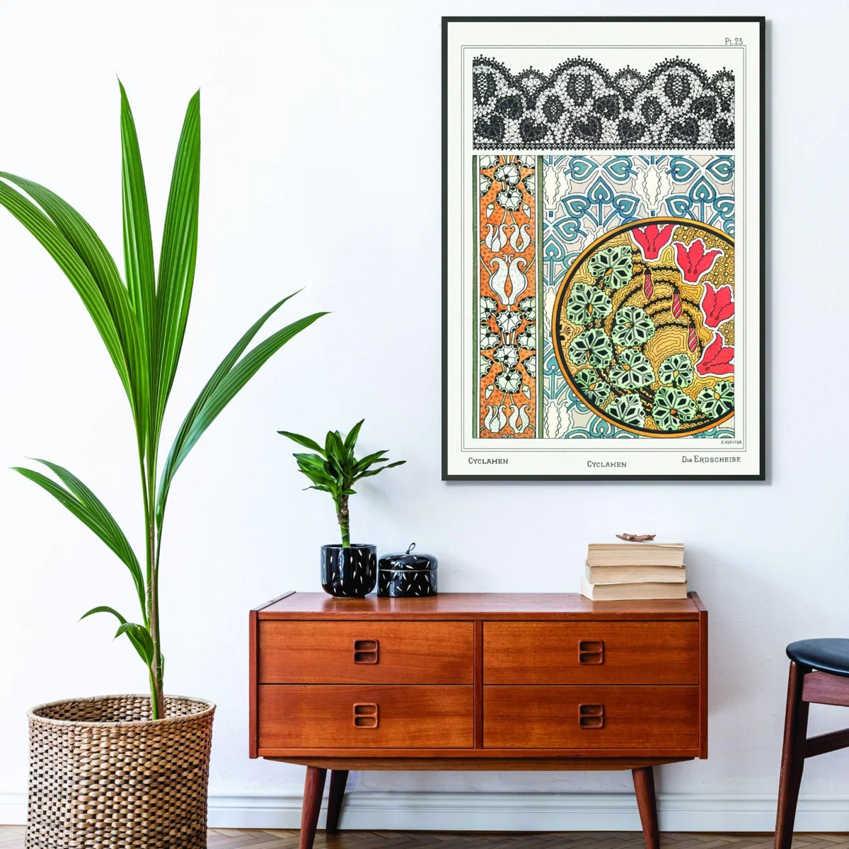 Cyclamen From La Plante Ii Print By Maurice Pillard Verneuil Small Stanley Print House – image 3