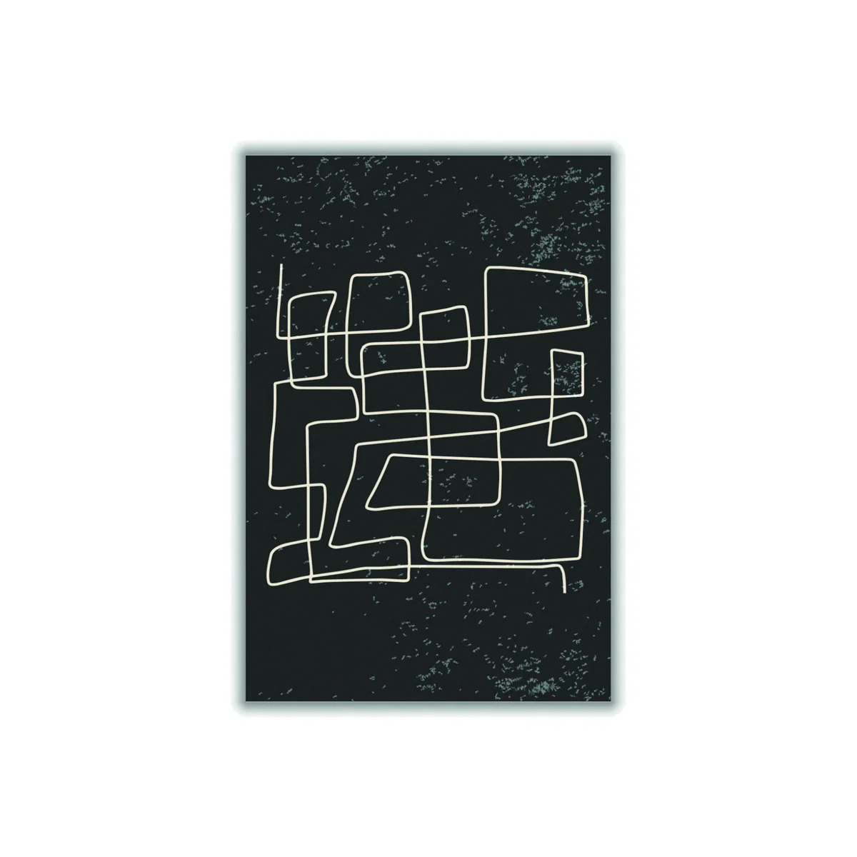 Black And White Lines #2 A4 210 X 297Mm Stanley Print House – image 1