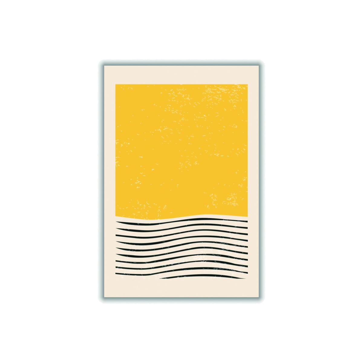 Yellow / Orange Minimal Abstract Set #1 Extra Large Stanley Print House – image 1