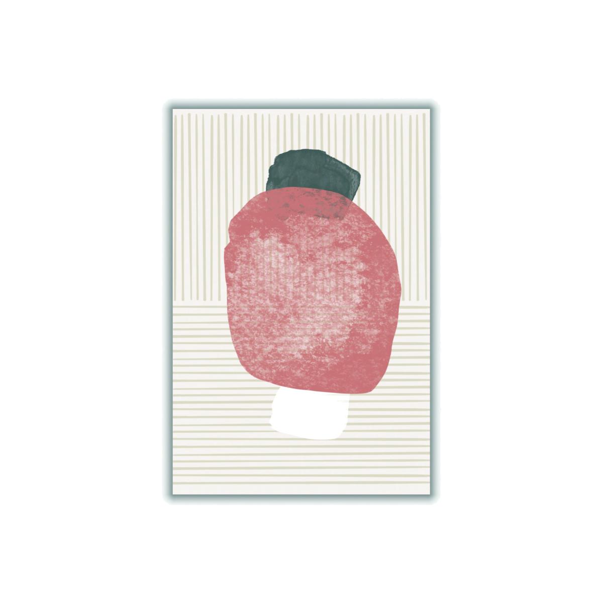 Rose Gold Watercolor Abstract #2 A2 420 X 594Mm Stanley Print House – image 1
