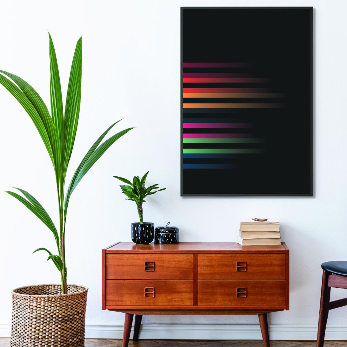 Faded Stripes 1 Large Stanley Print House – image 3