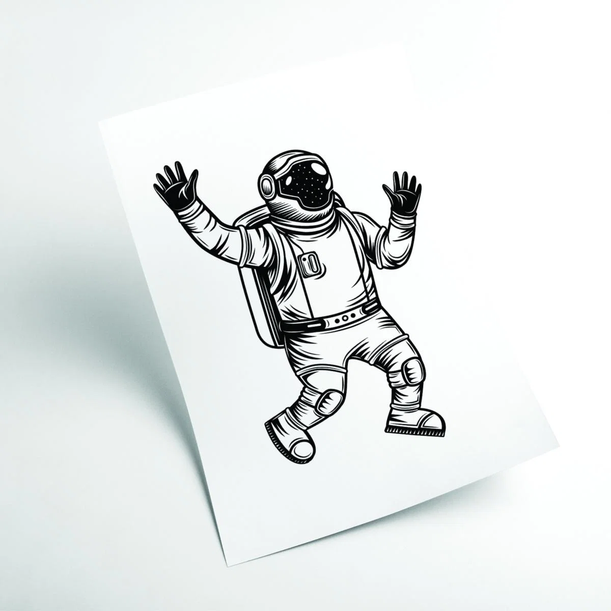 White Space Man Extra Small Stanley Print House – image 2