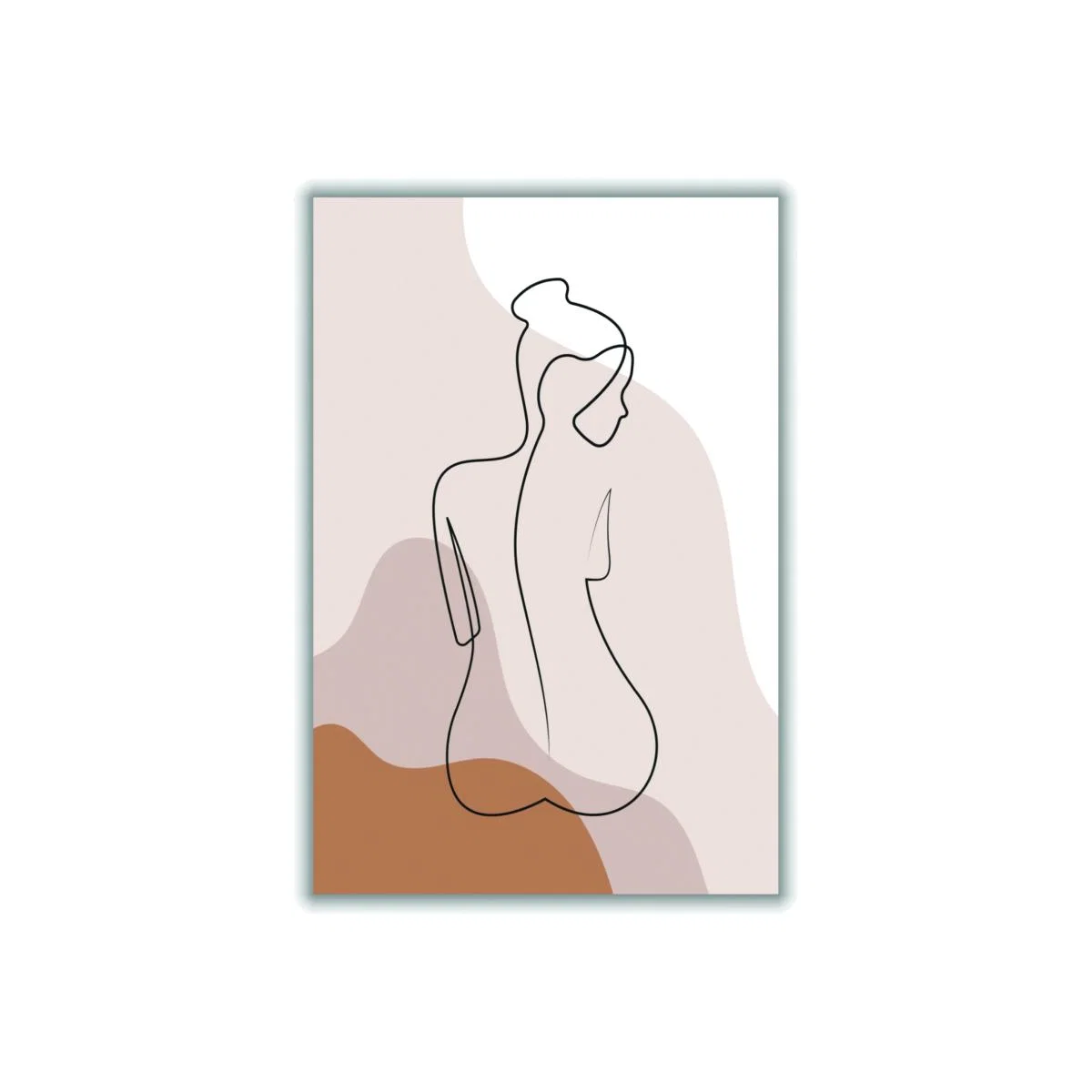 Rose Gold Female Figure Ii A1 594 X 841Mm Stanley Print House – image 1
