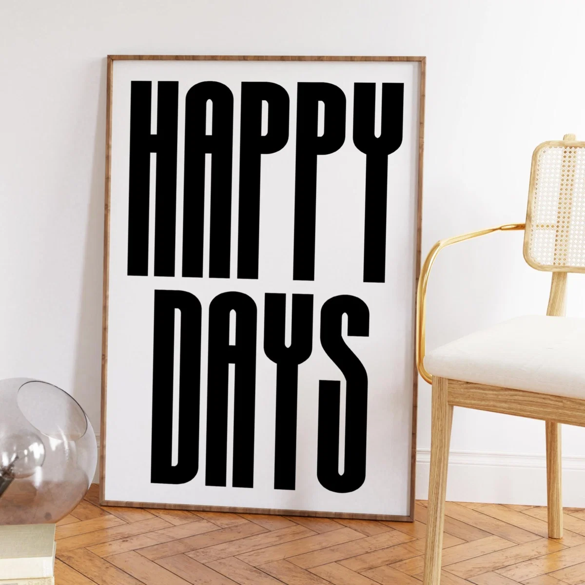 White Happy Days Print Sofe Store – image 2