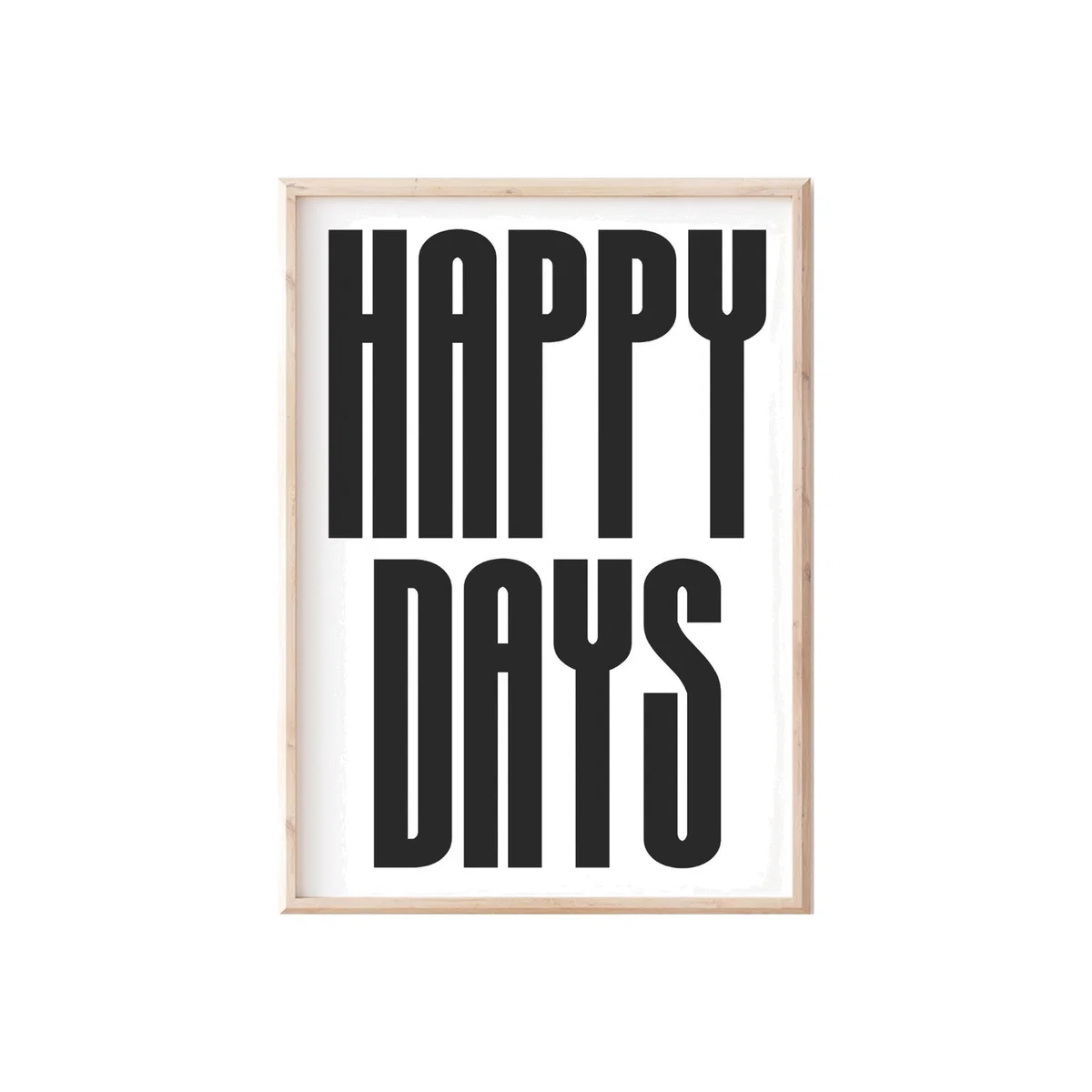 White Happy Days Print Sofe Store – image 1