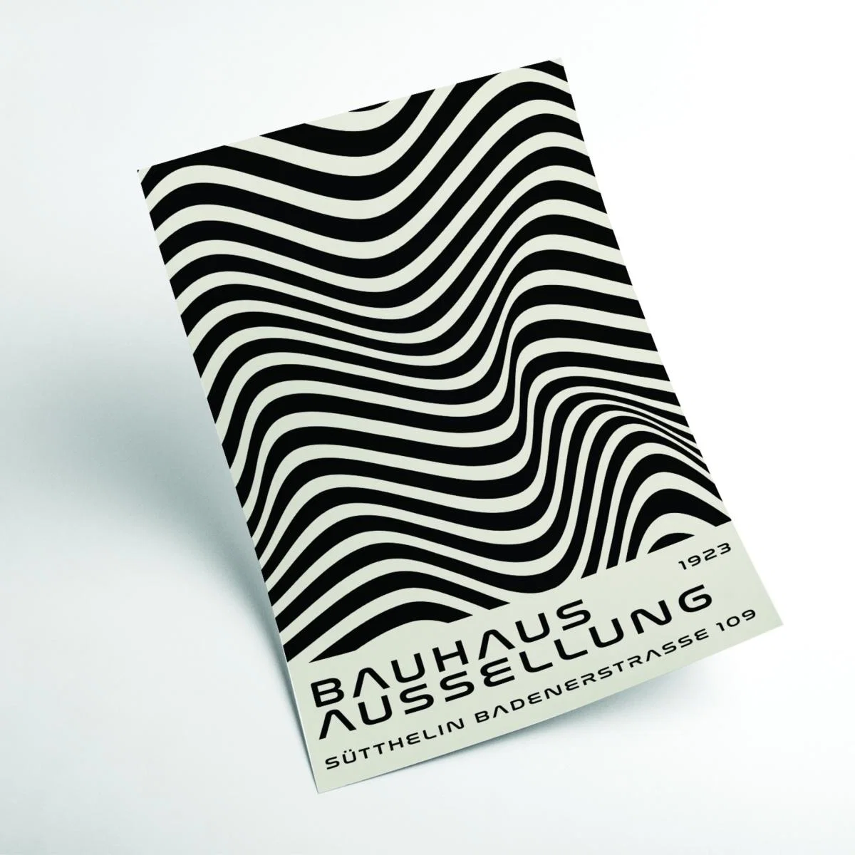 Bauhaus Black And White Extra Small Stanley Print House – image 2